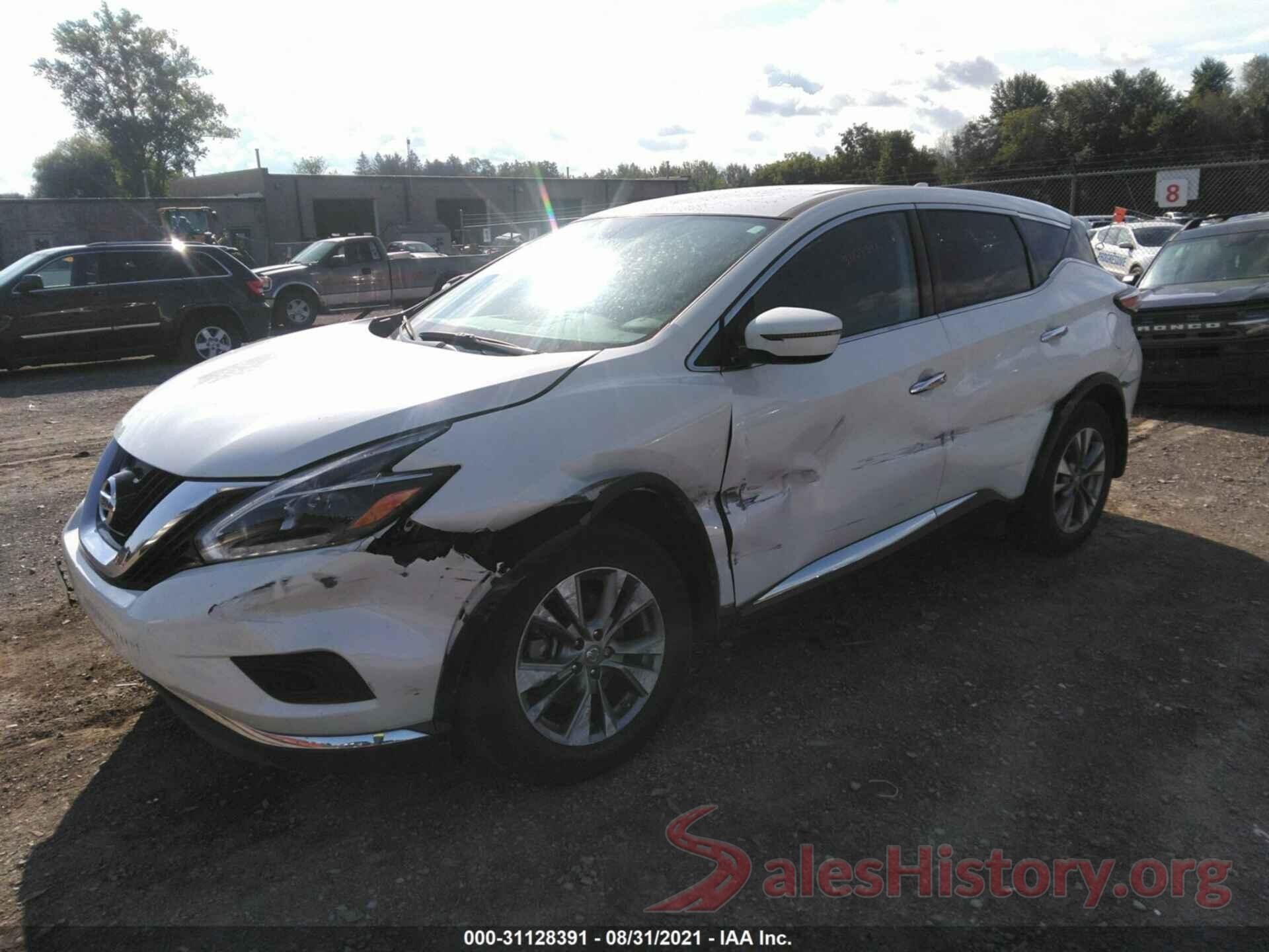 5N1AZ2MGXJN159122 2018 NISSAN MURANO