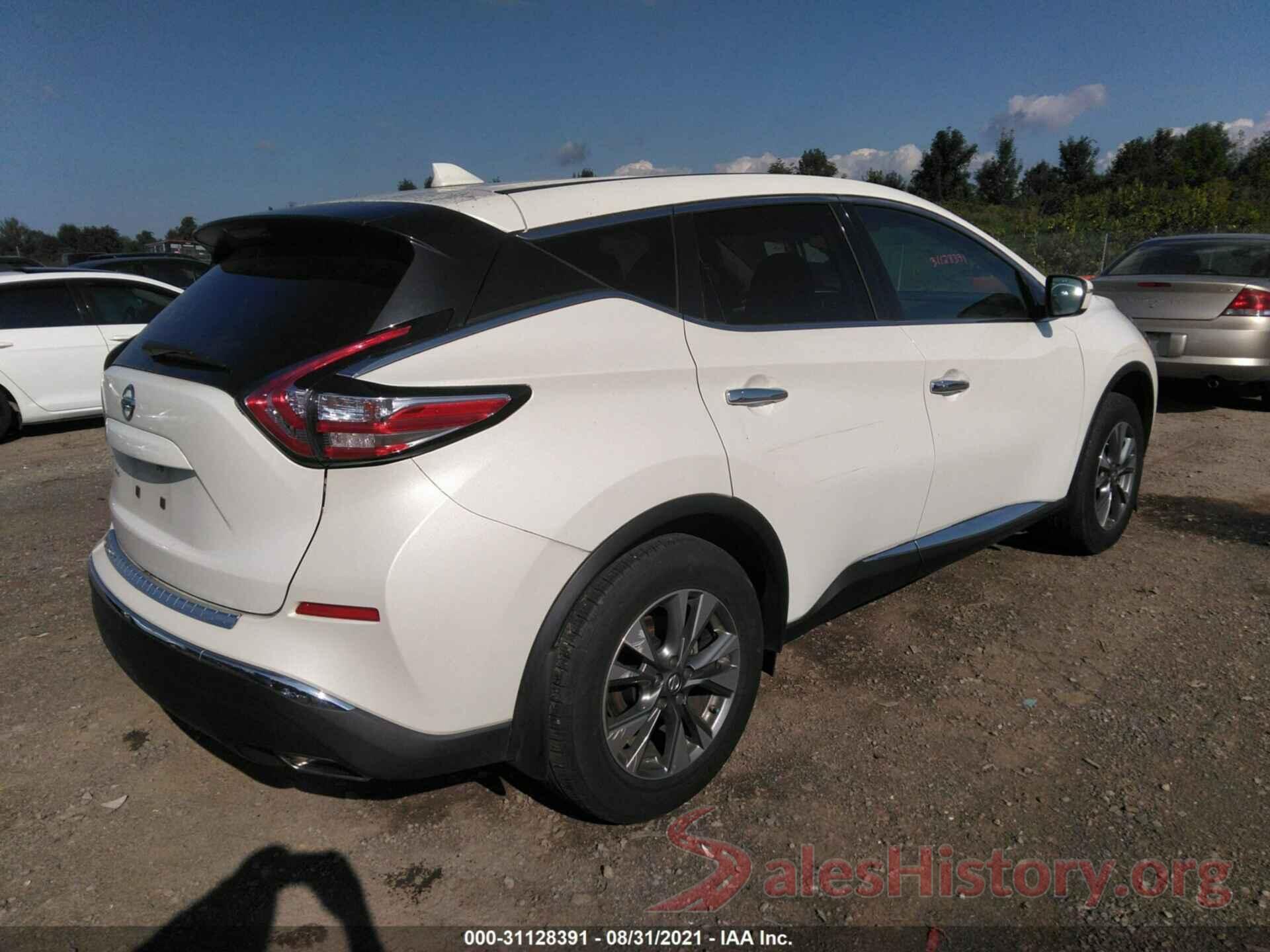 5N1AZ2MGXJN159122 2018 NISSAN MURANO