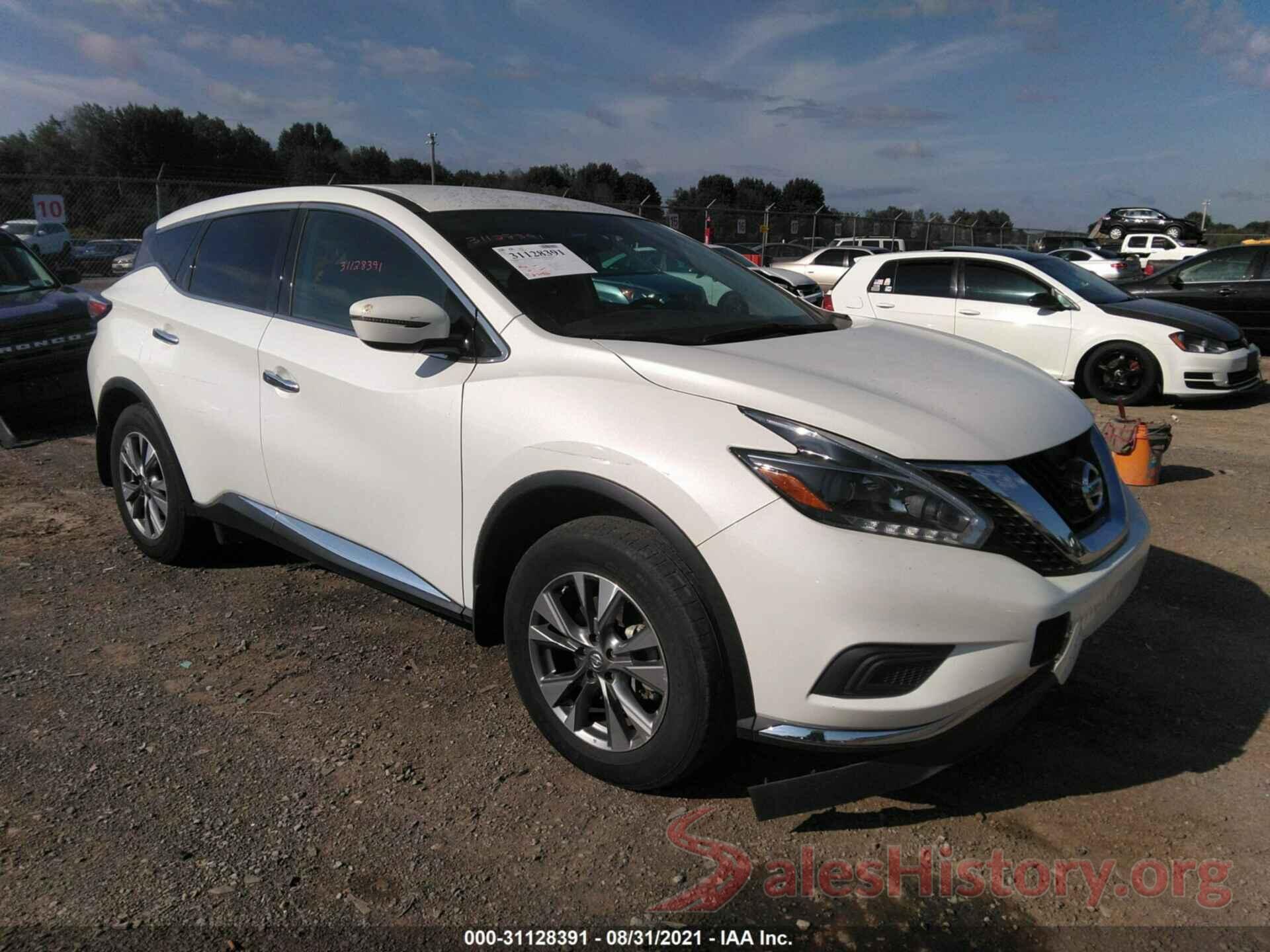 5N1AZ2MGXJN159122 2018 NISSAN MURANO