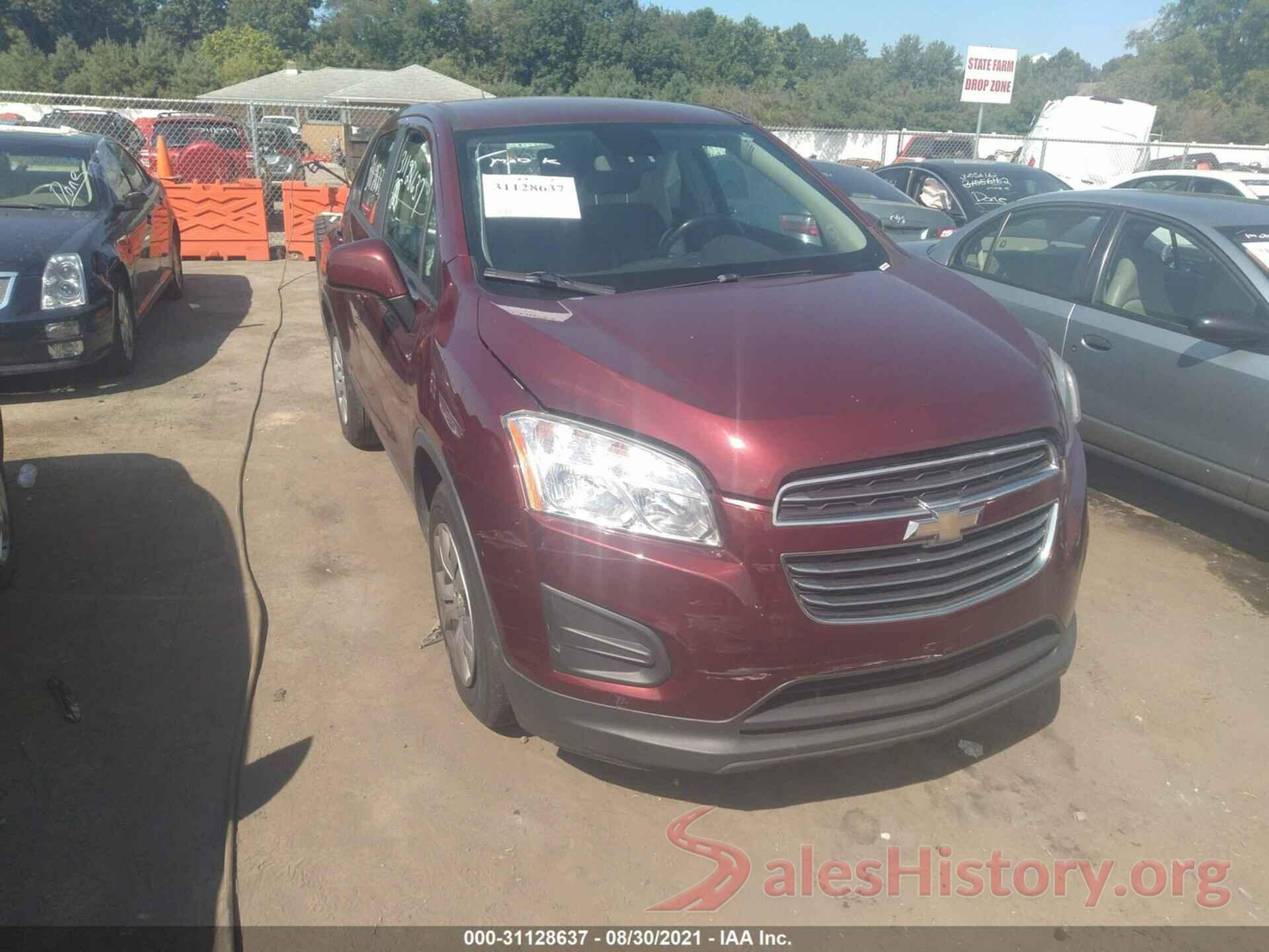 3GNCJKSB5GL218413 2016 CHEVROLET TRAX