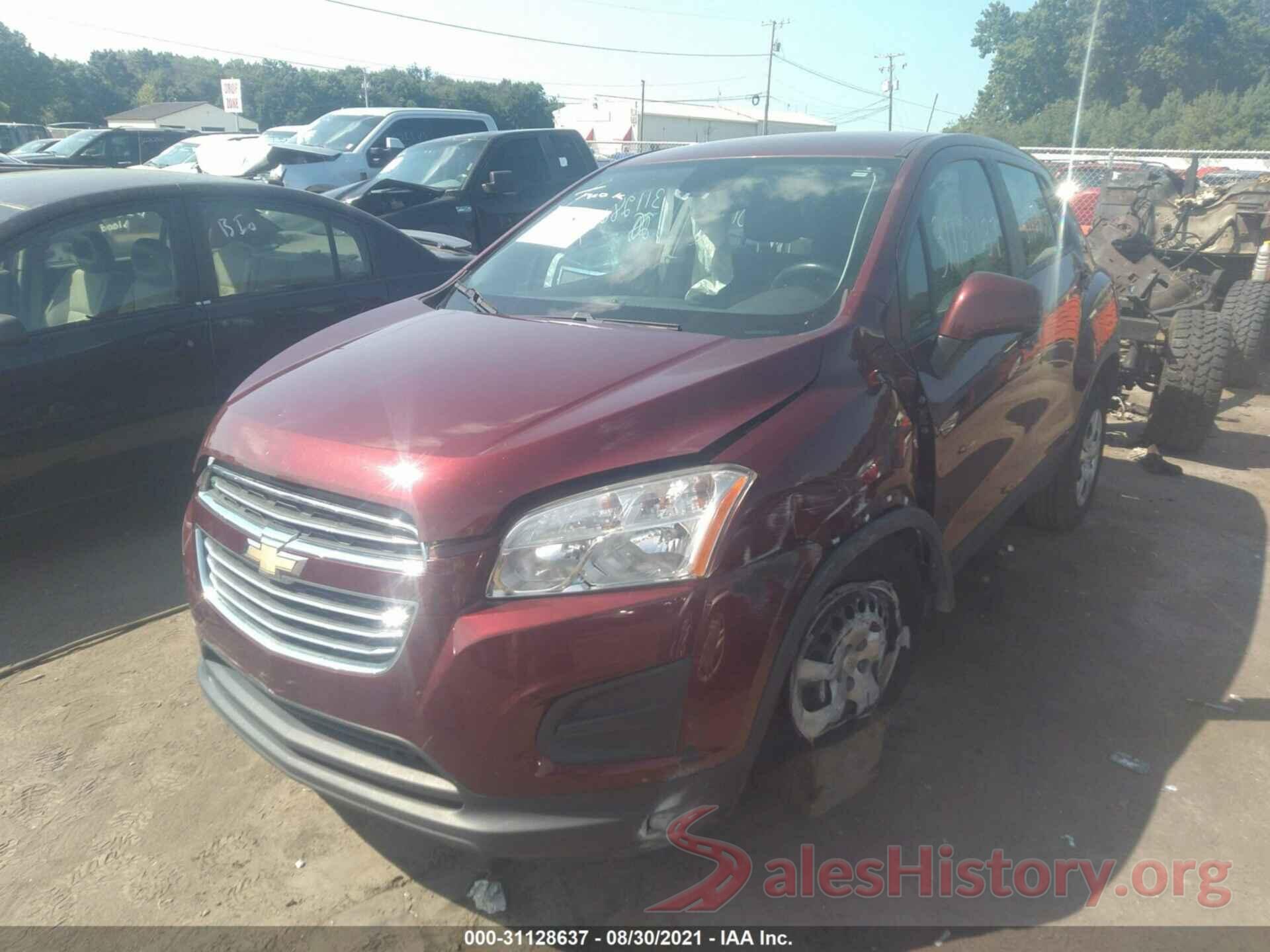 3GNCJKSB5GL218413 2016 CHEVROLET TRAX