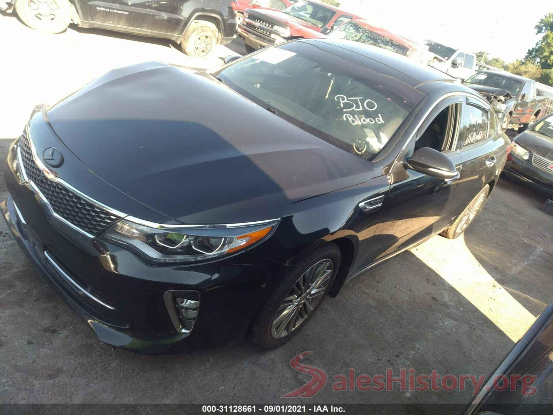 5XXGV4L26JG210381 2018 KIA OPTIMA