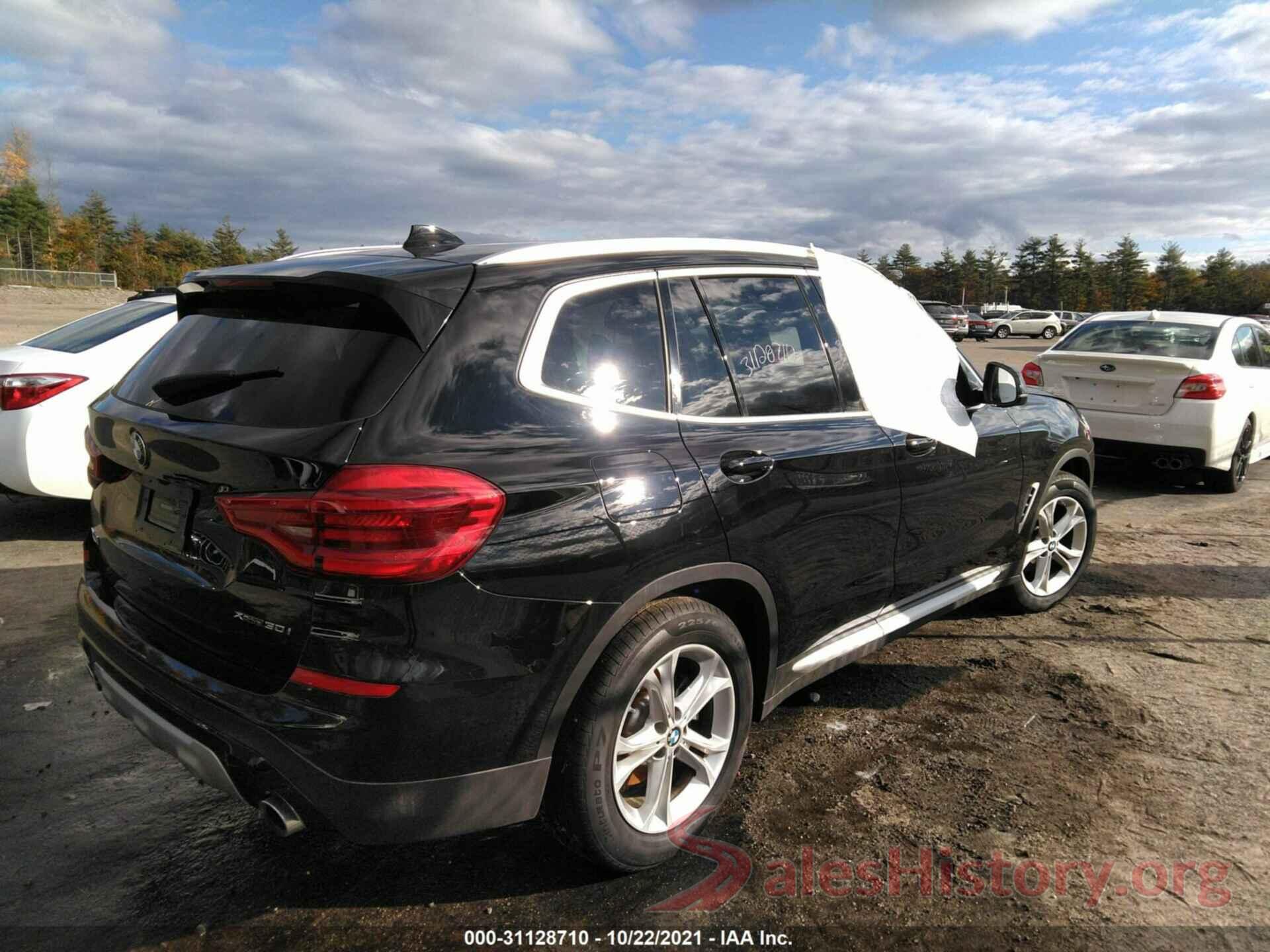 5UXTY5C08M9H04108 2021 BMW X3