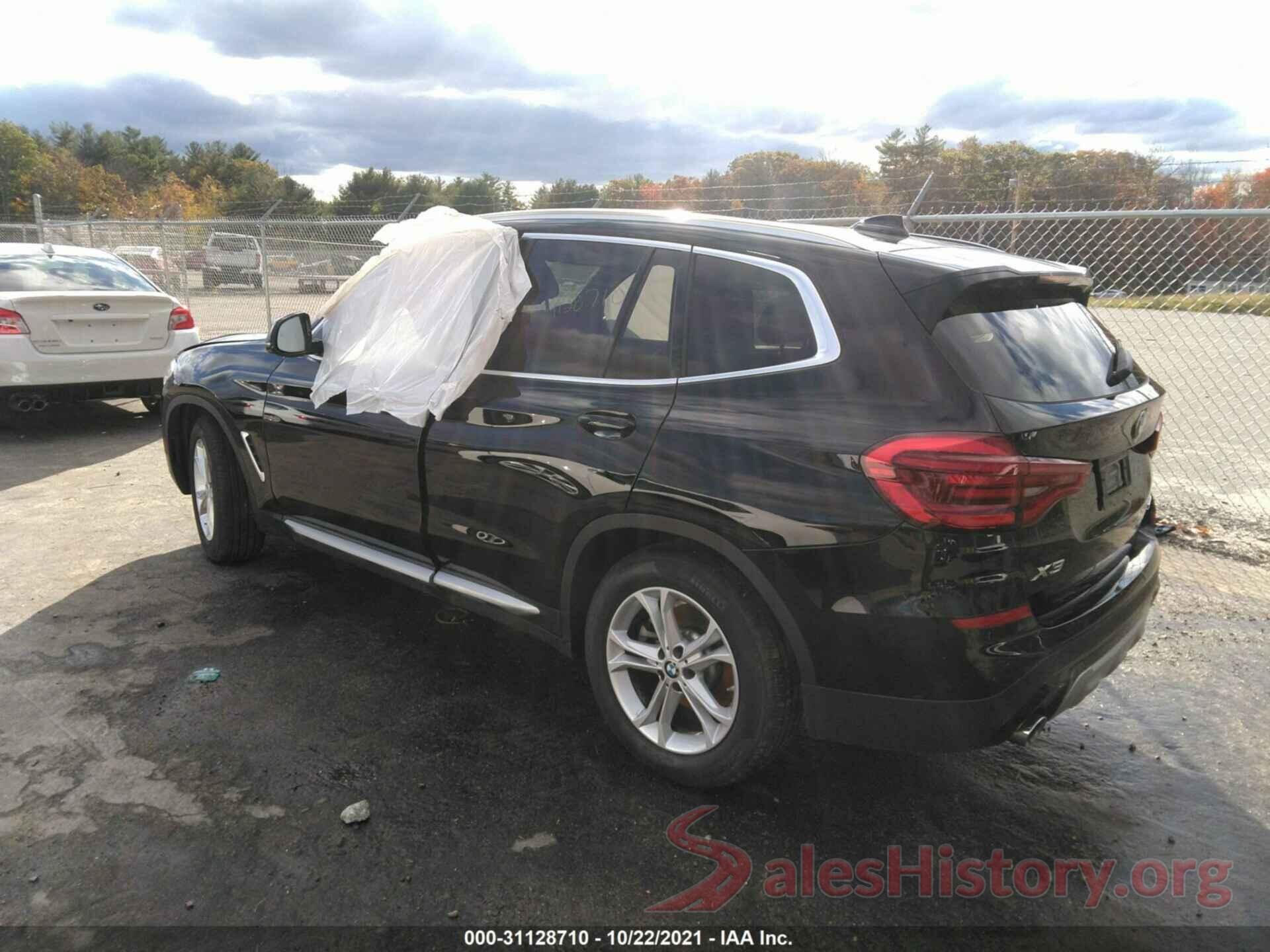 5UXTY5C08M9H04108 2021 BMW X3