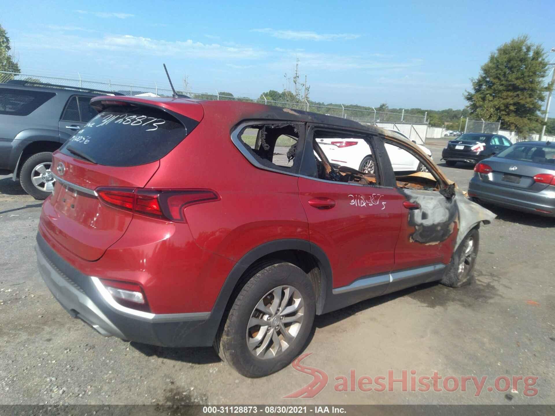 5NMS23AD8KH019033 2019 HYUNDAI SANTA FE