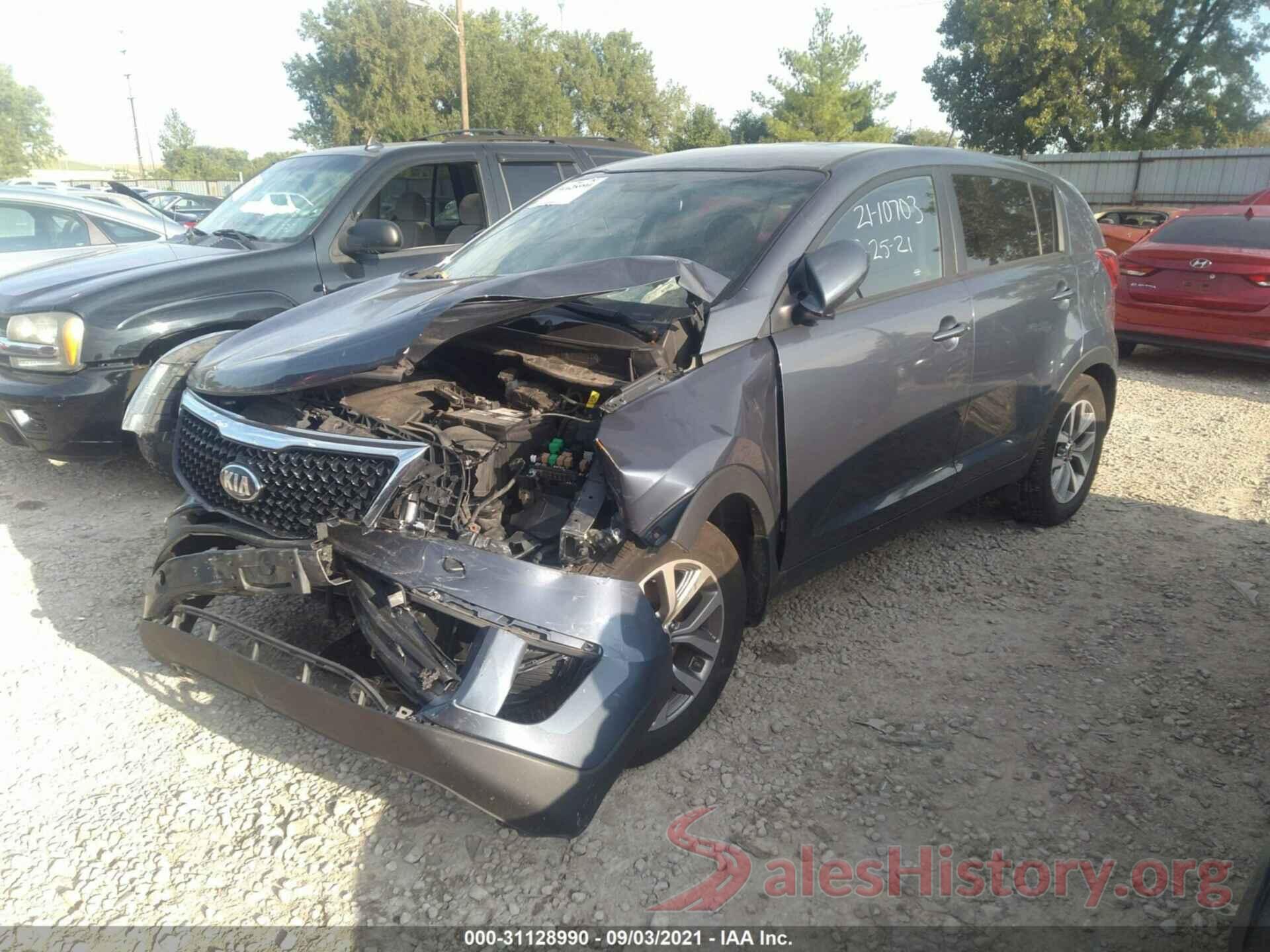 KNDPB3AC9G7847782 2016 KIA SPORTAGE