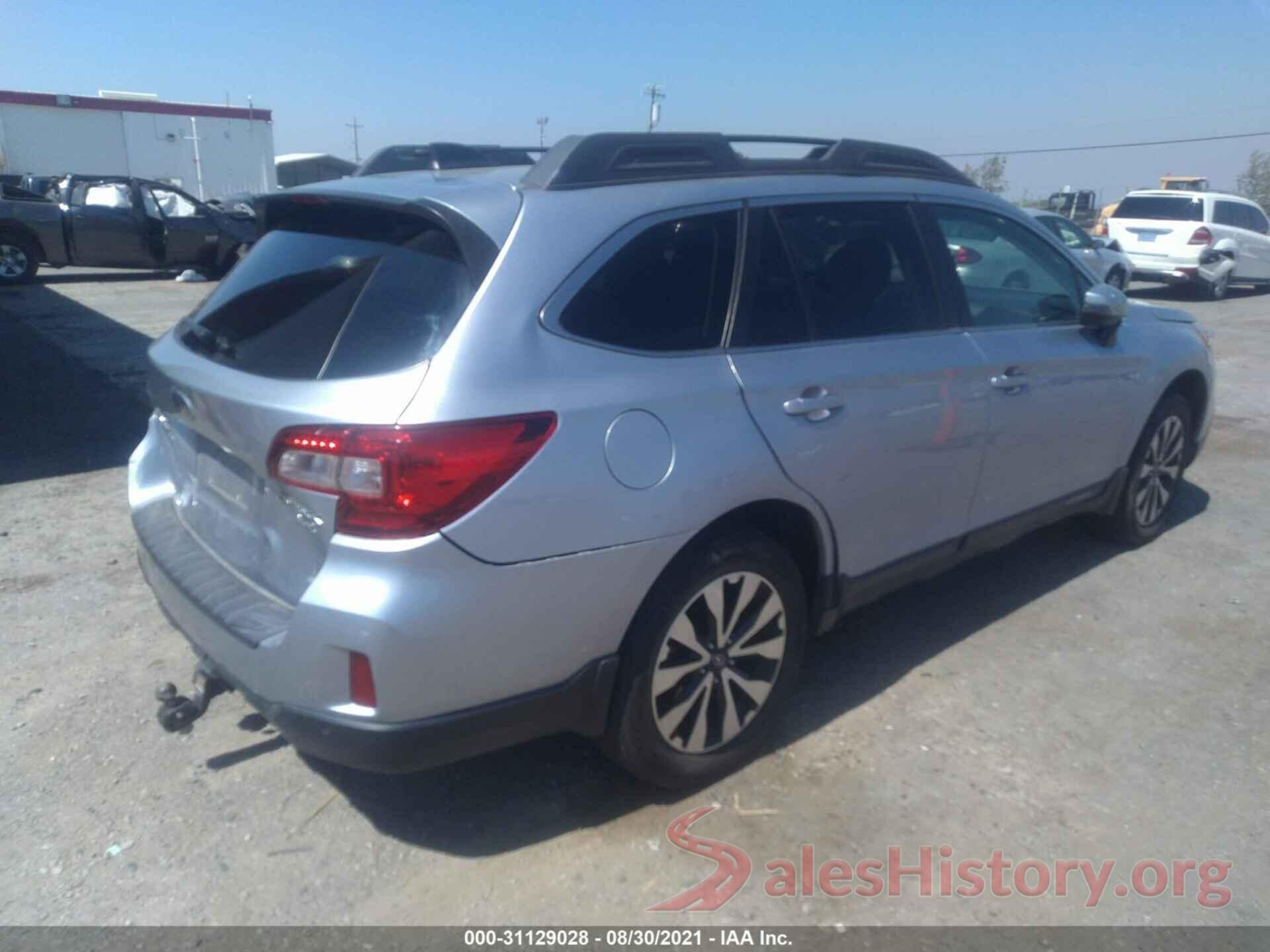 4S4BSENC8H3287614 2017 SUBARU OUTBACK