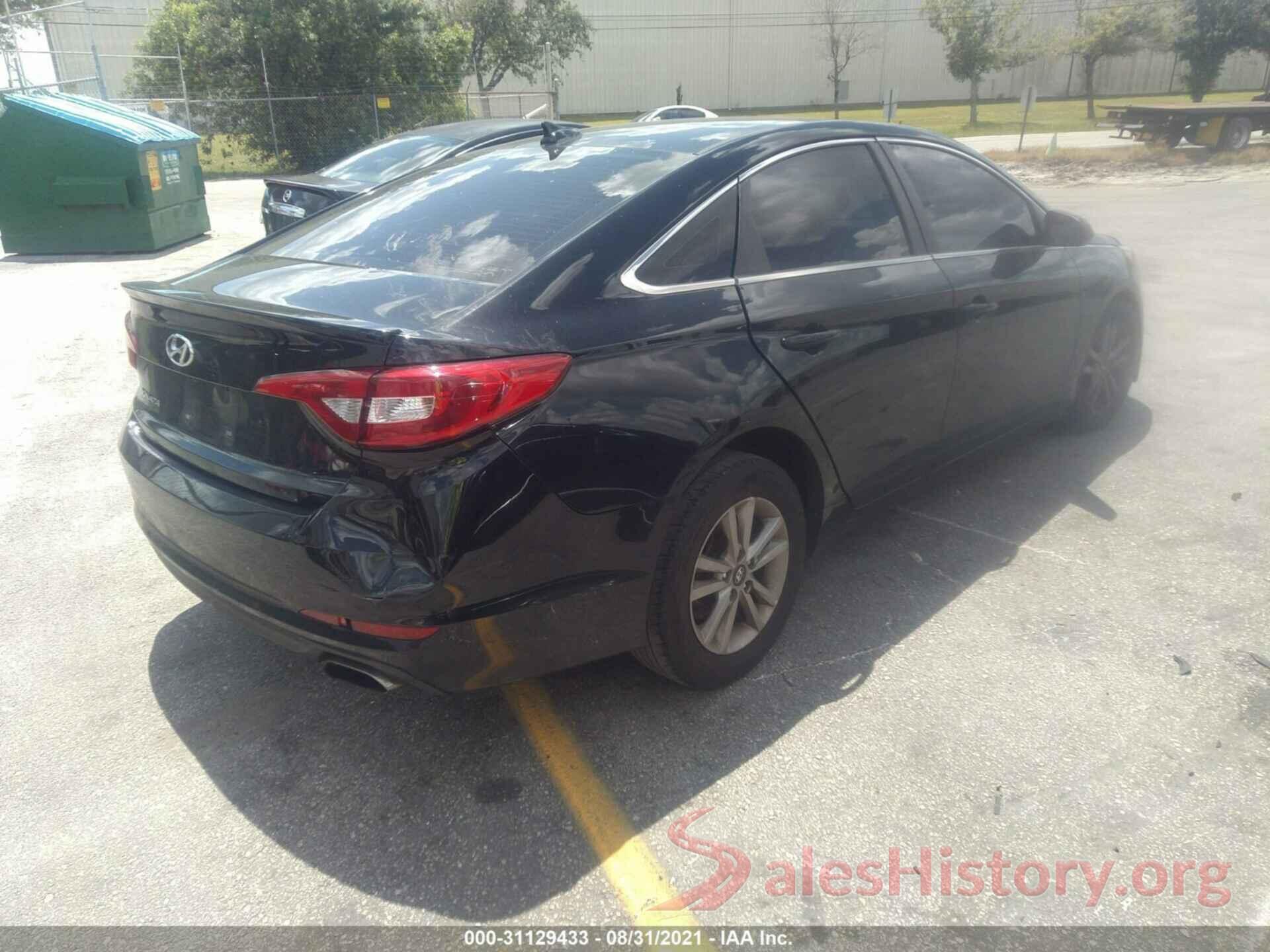 5NPE24AF9GH427295 2016 HYUNDAI SONATA