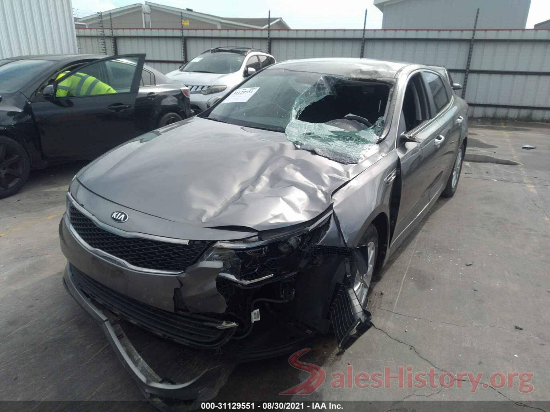 5XXGT4L39GG082077 2016 KIA OPTIMA