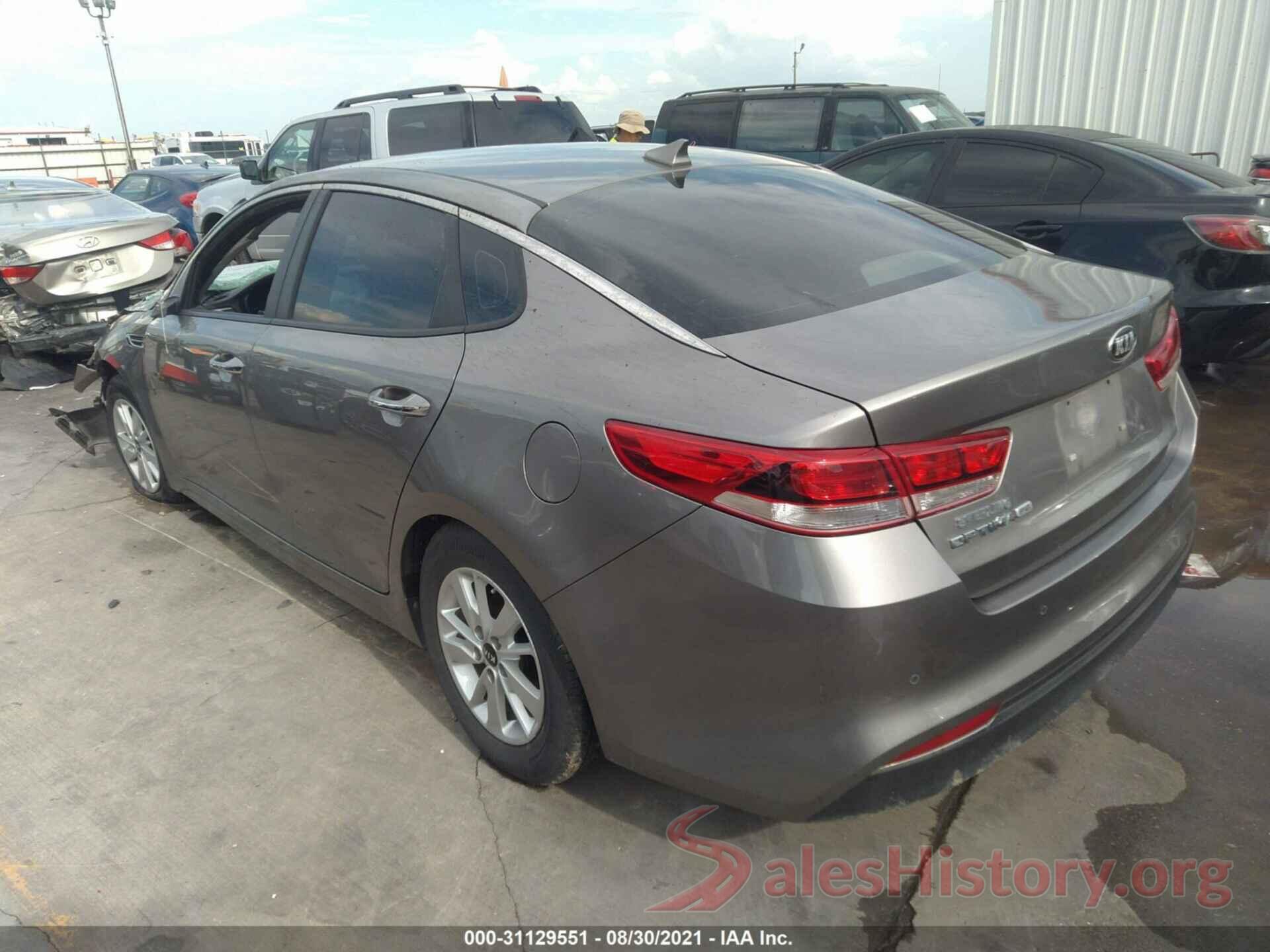 5XXGT4L39GG082077 2016 KIA OPTIMA