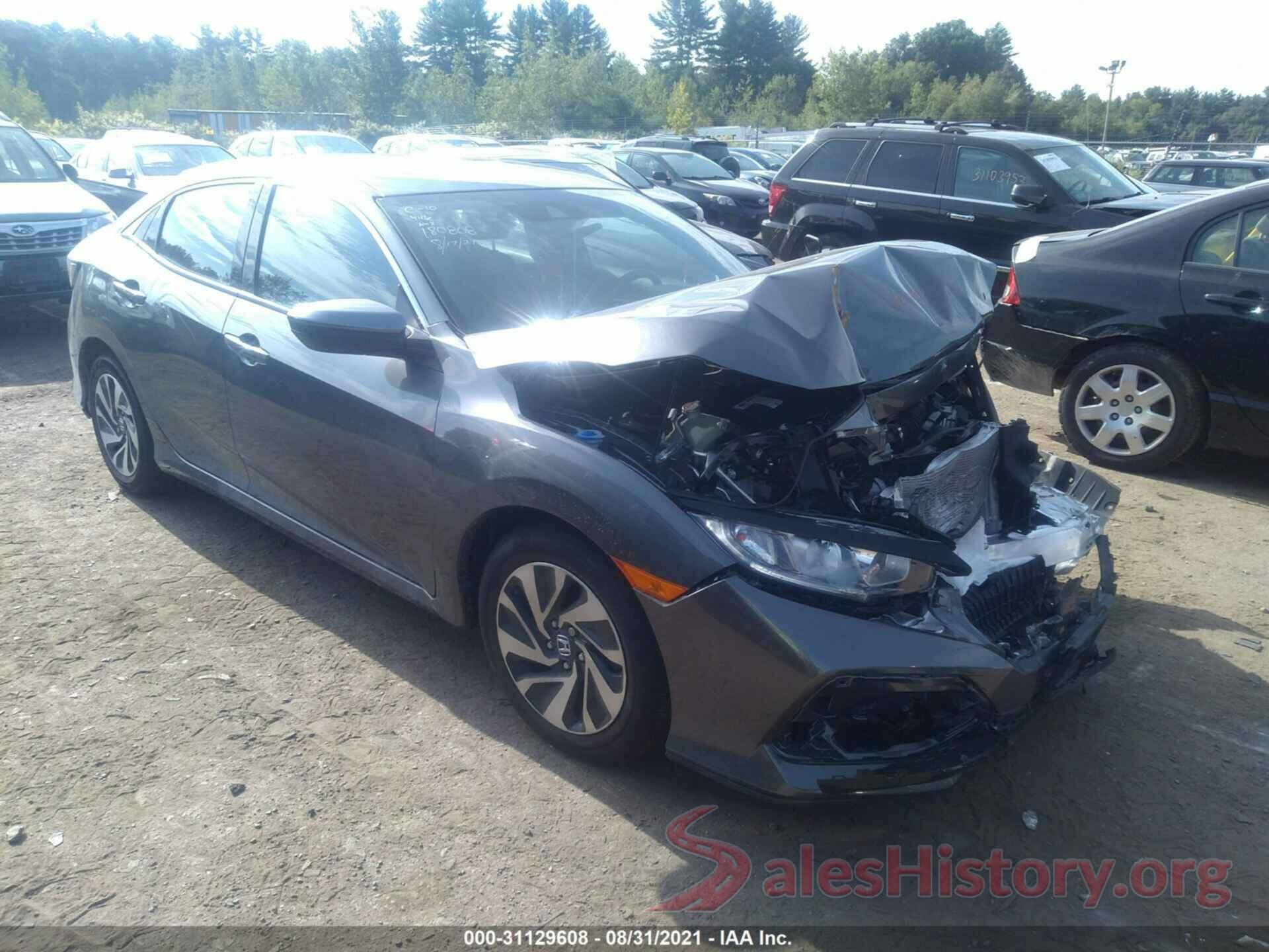 SHHFK7H3XKU417284 2019 HONDA CIVIC HATCHBACK