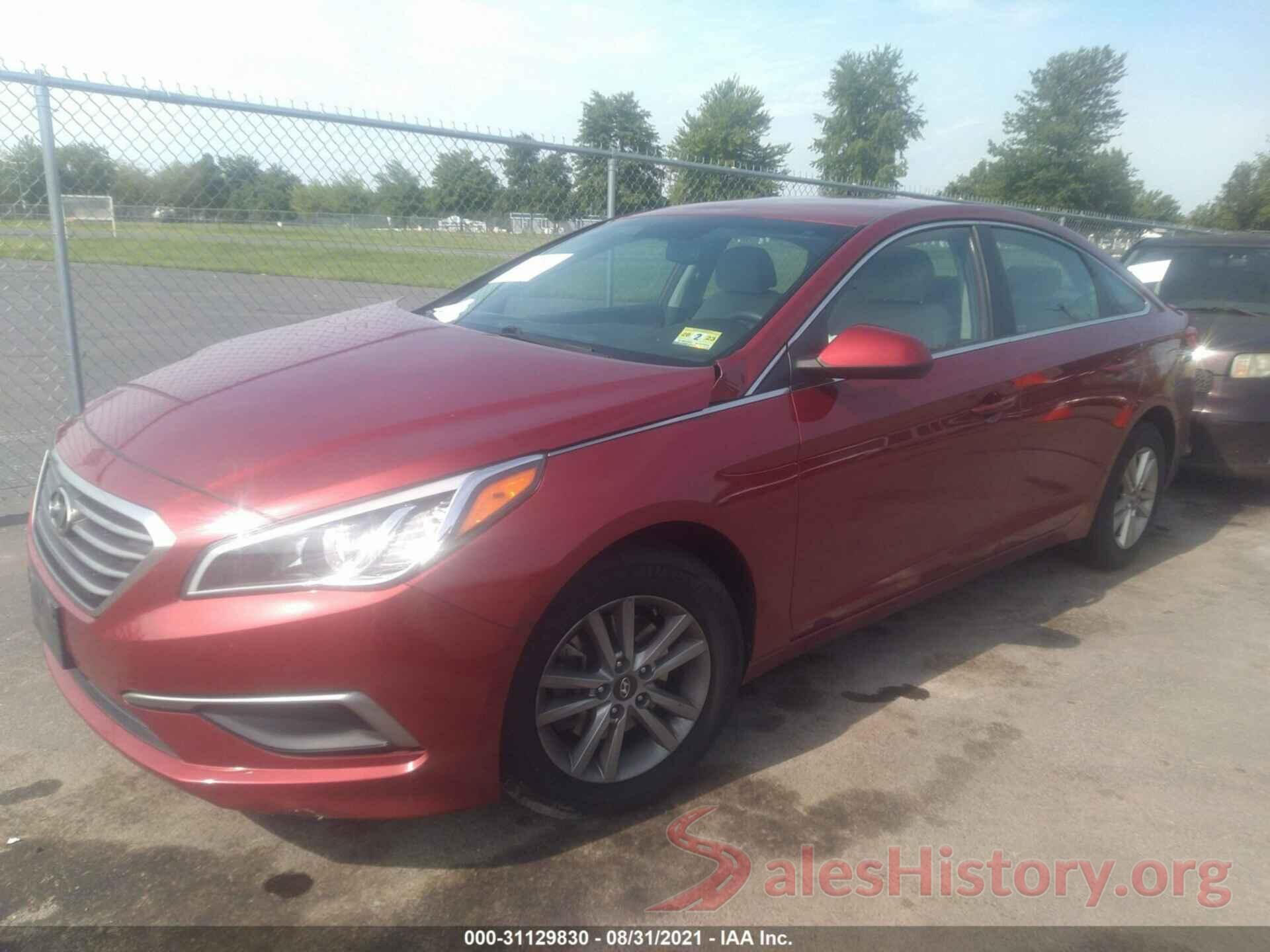 5NPE24AF4GH313673 2016 HYUNDAI SONATA