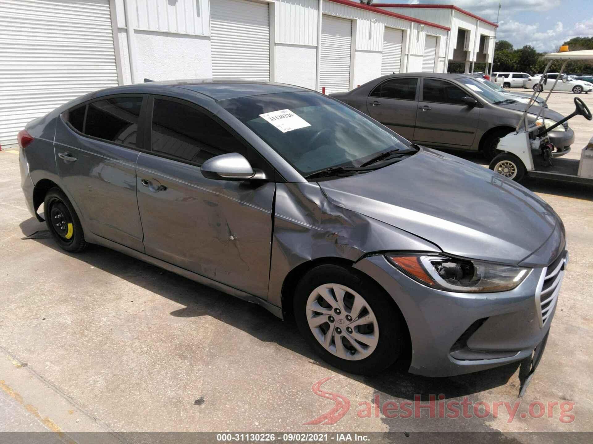 KMHD74LF8HU072942 2017 HYUNDAI ELANTRA