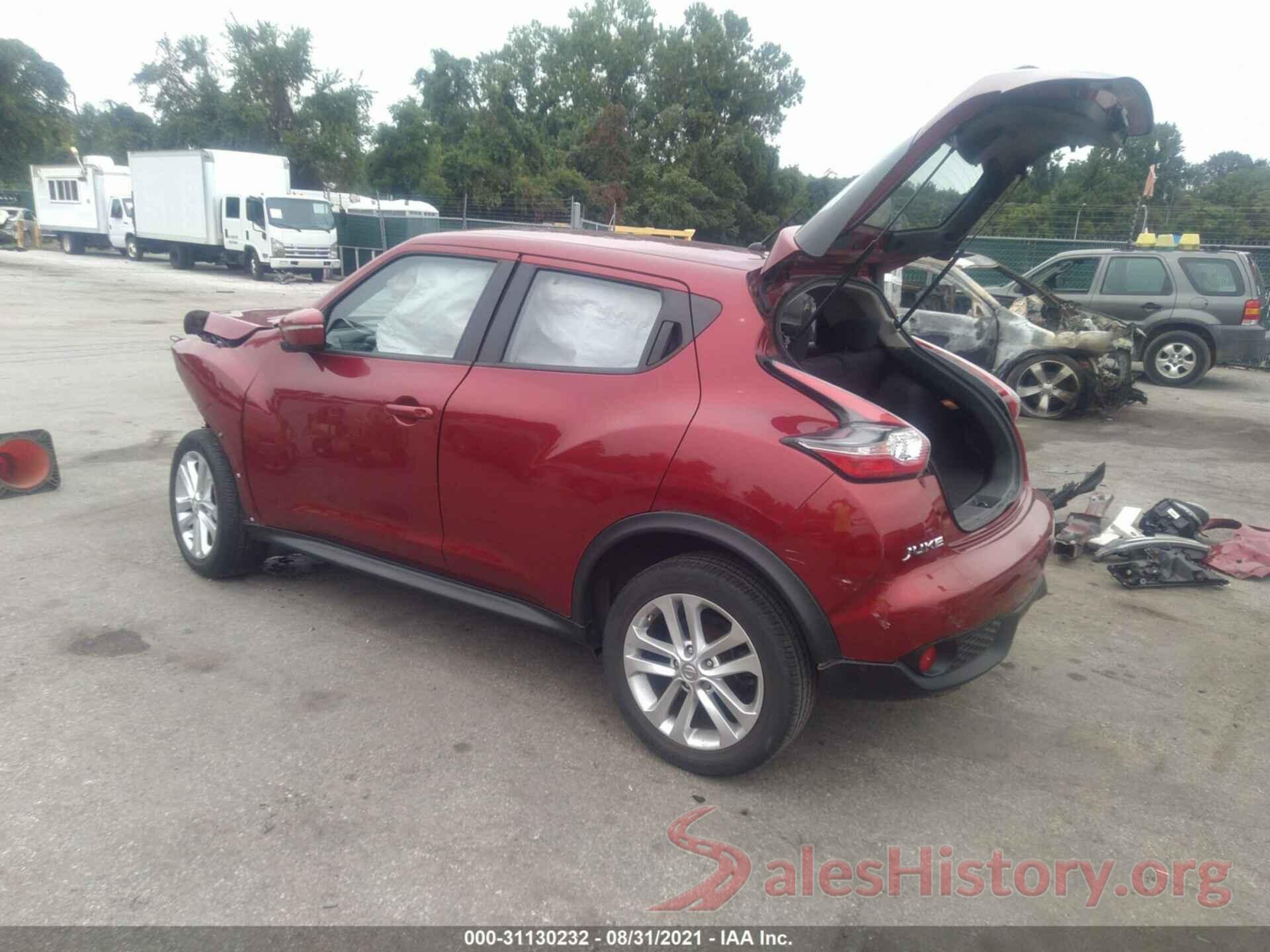 JN8AF5MR9GT603373 2016 NISSAN JUKE