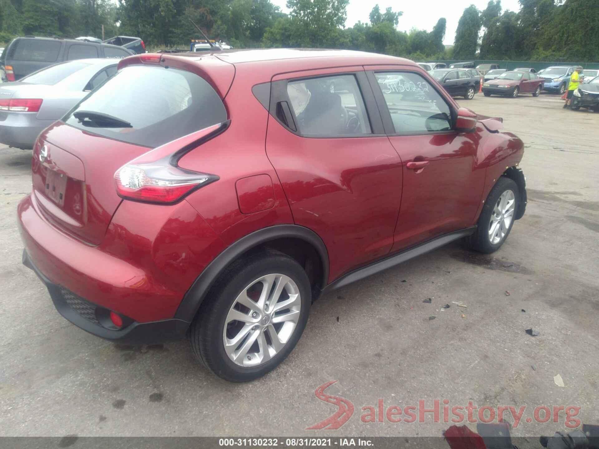 JN8AF5MR9GT603373 2016 NISSAN JUKE