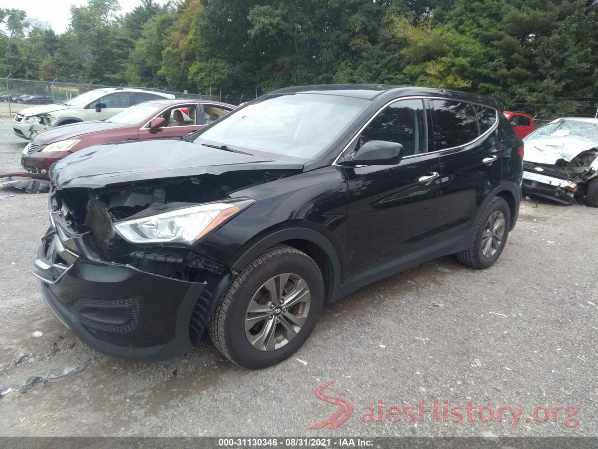 5XYZTDLB8GG344554 2016 HYUNDAI SANTA FE SPORT