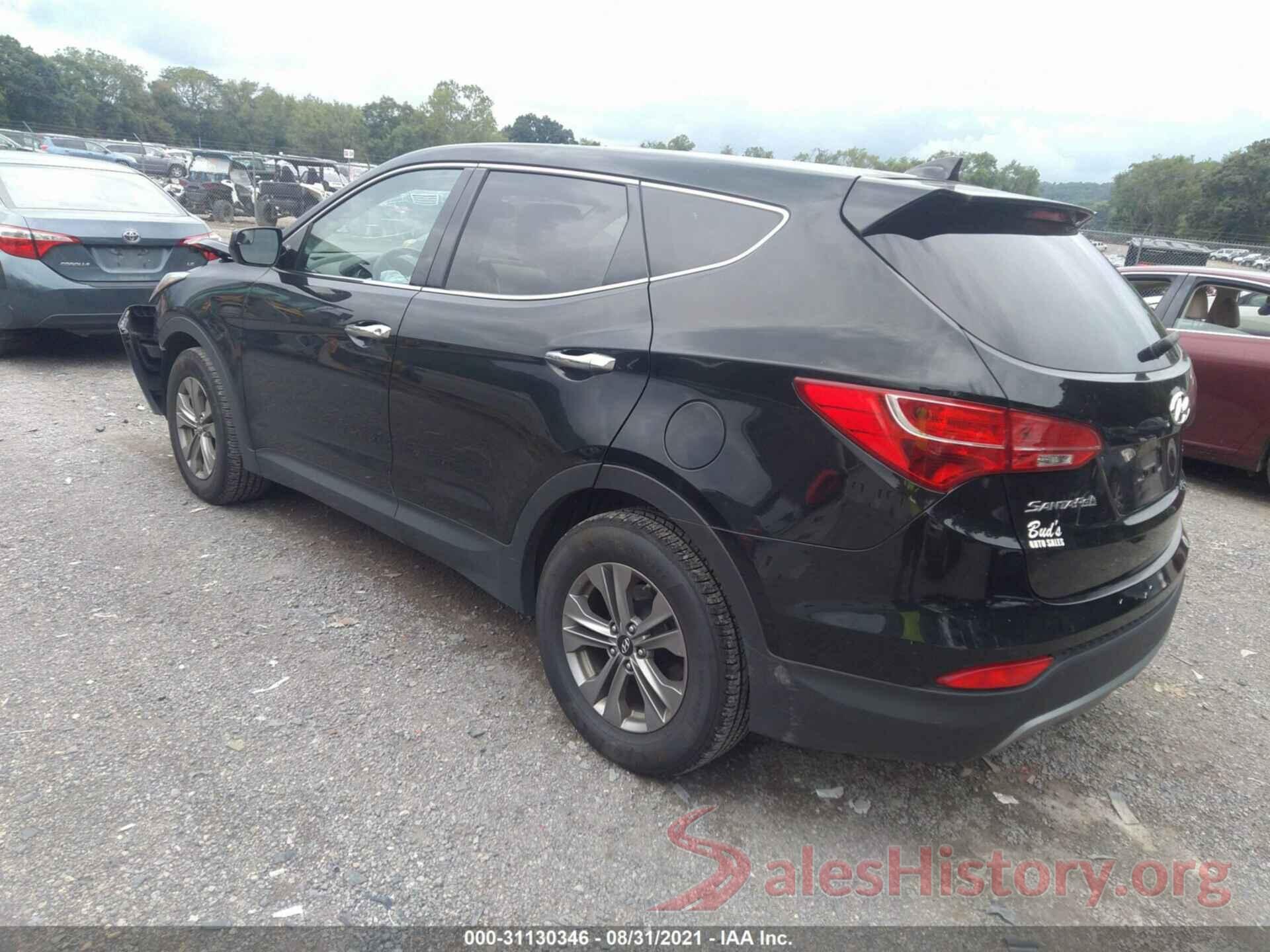 5XYZTDLB8GG344554 2016 HYUNDAI SANTA FE SPORT