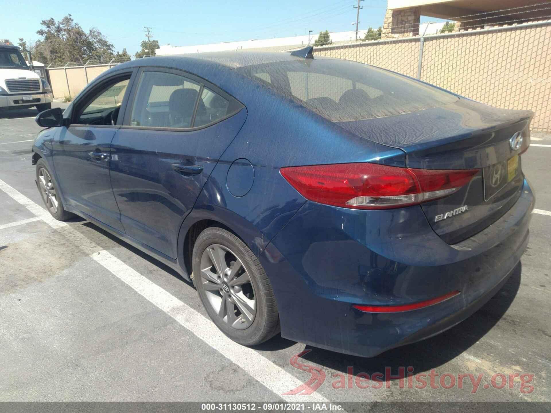 5NPD84LF4HH181765 2017 HYUNDAI ELANTRA