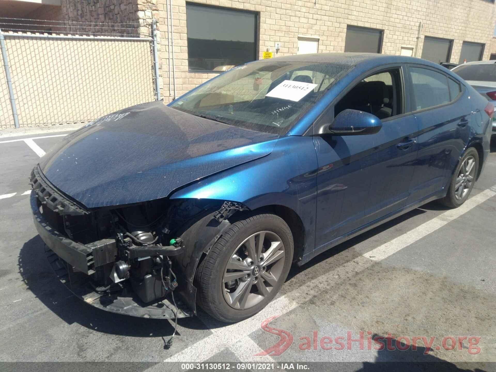 5NPD84LF4HH181765 2017 HYUNDAI ELANTRA