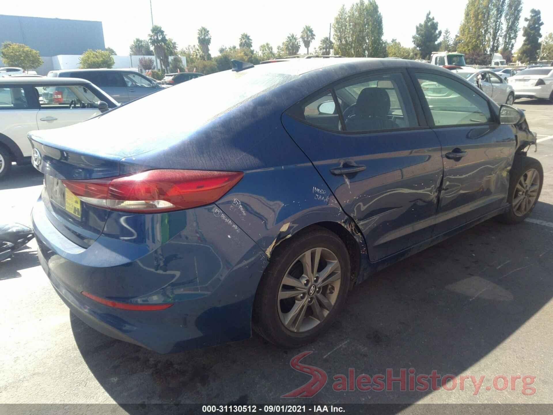 5NPD84LF4HH181765 2017 HYUNDAI ELANTRA