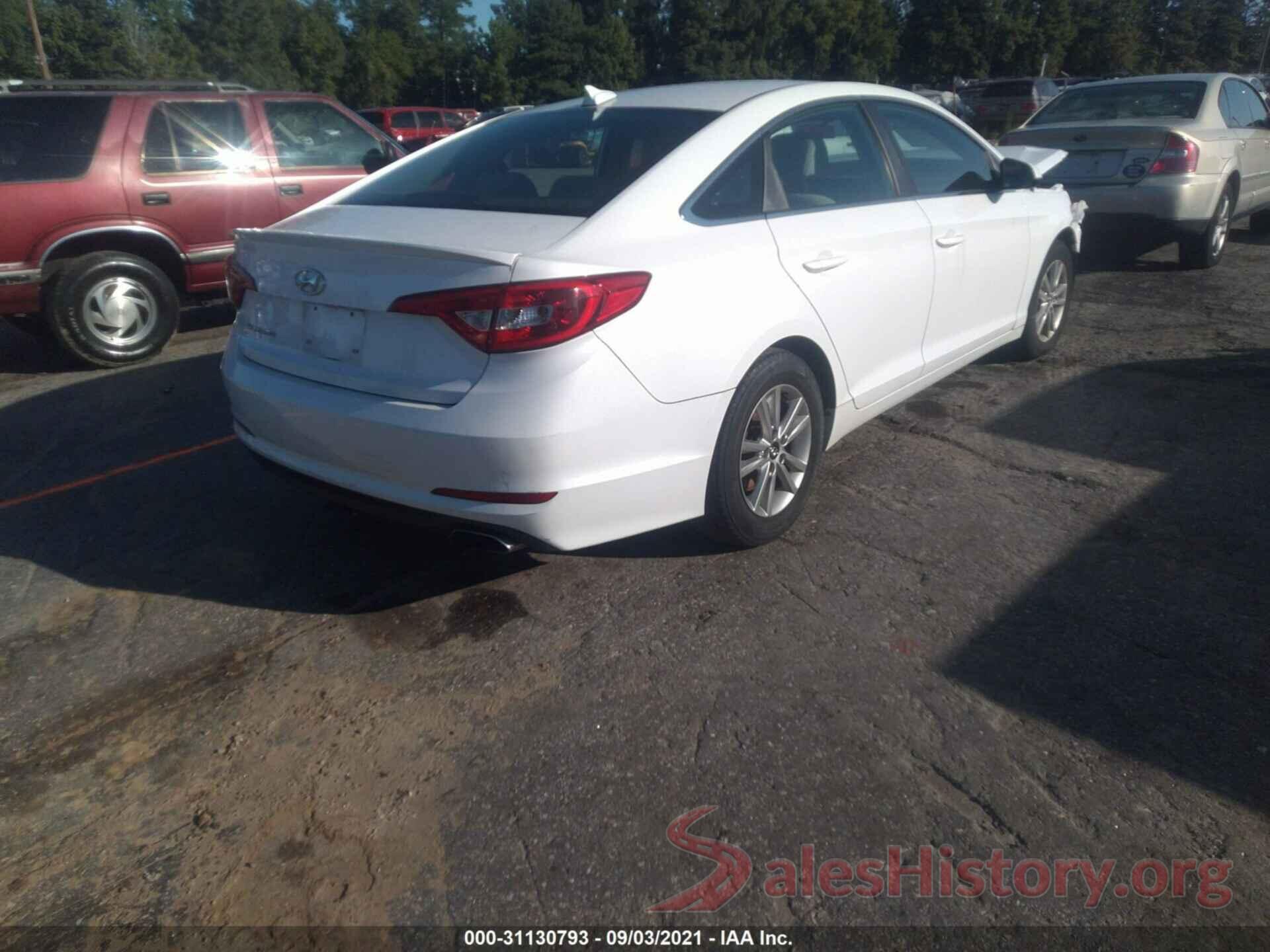 5NPE24AF8HH520455 2017 HYUNDAI SONATA