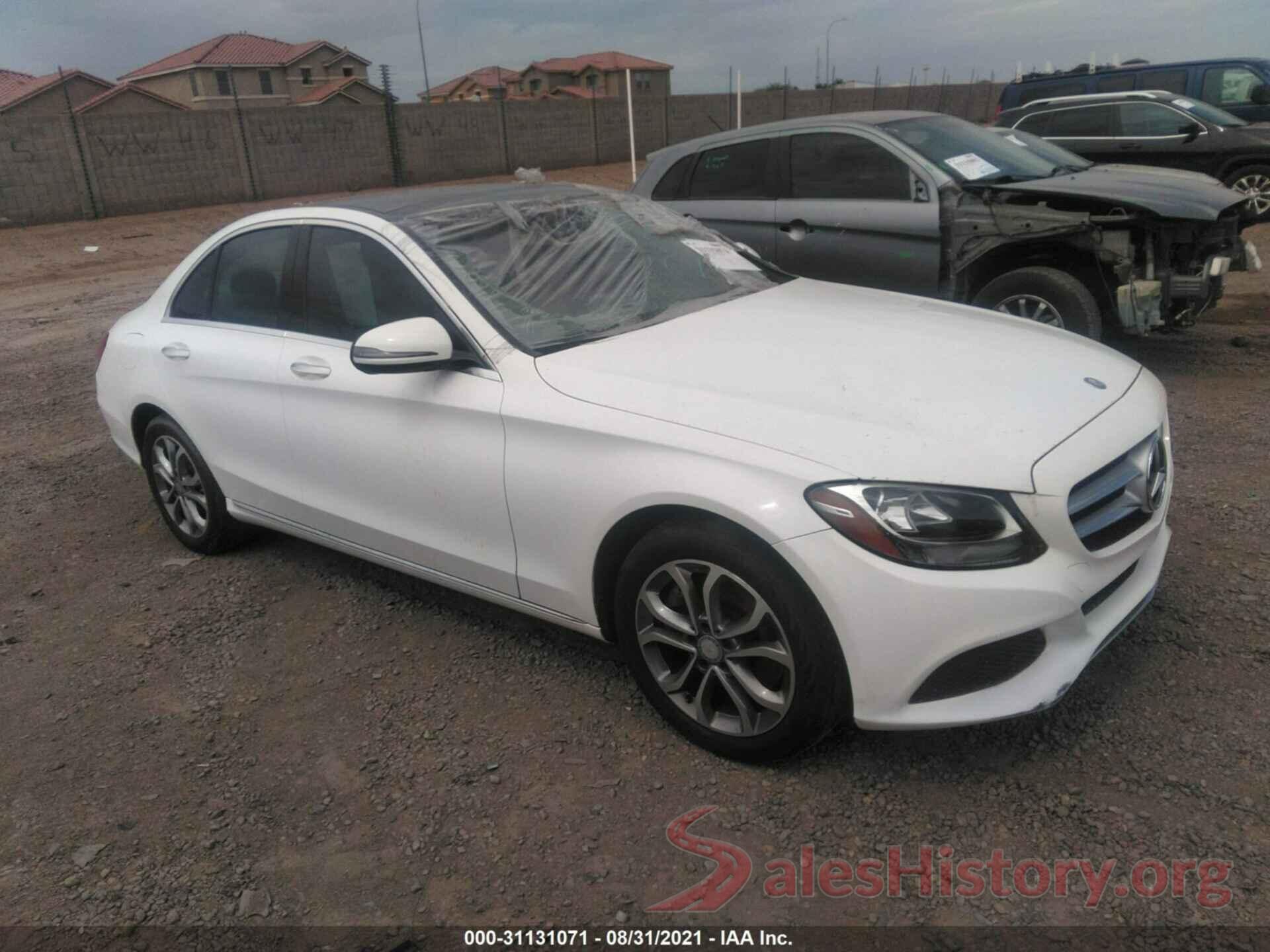 55SWF4KB1GU133598 2016 MERCEDES-BENZ C-CLASS