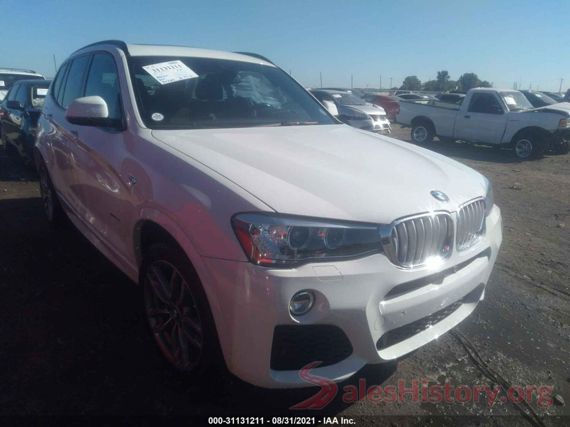 5UXWX9C51H0T09522 2017 BMW X3