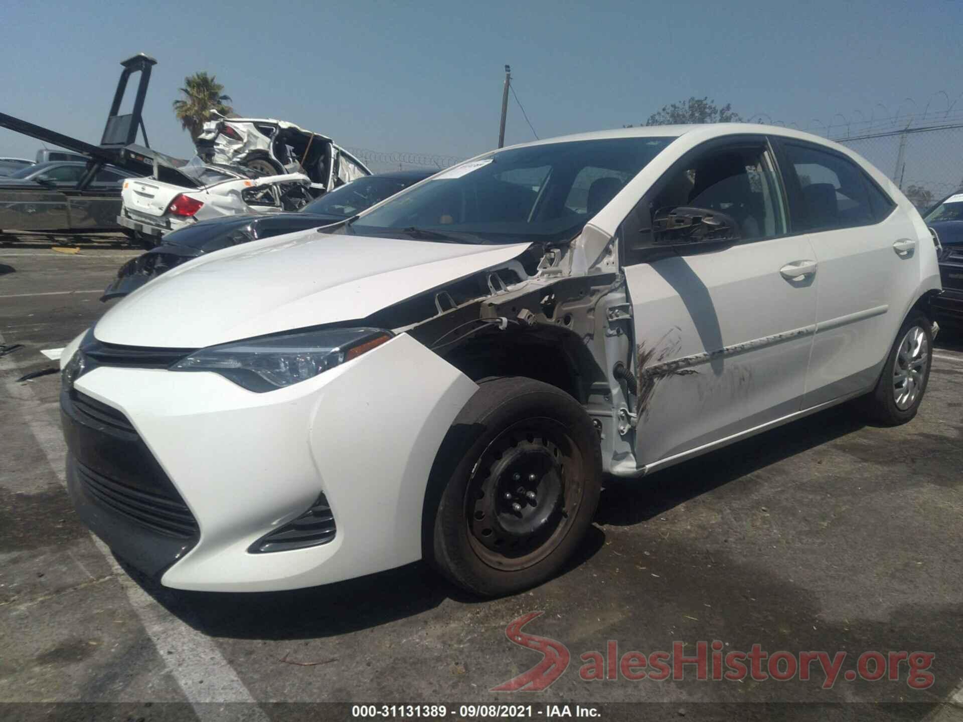 5YFBURHE3HP735834 2017 TOYOTA COROLLA