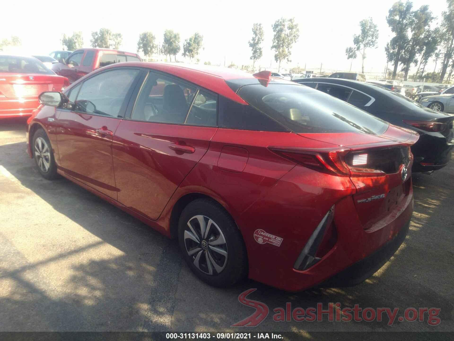 JTDKARFP8H3006167 2017 TOYOTA PRIUS PRIME