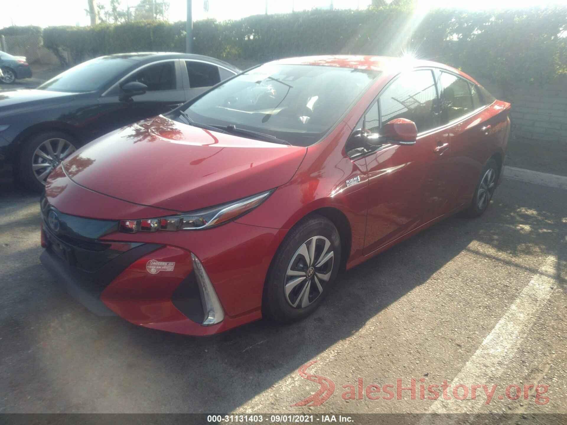 JTDKARFP8H3006167 2017 TOYOTA PRIUS PRIME