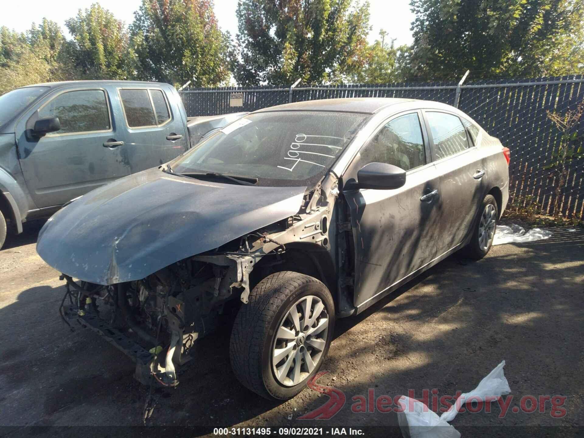 3N1AB7APXGY221515 2016 NISSAN SENTRA