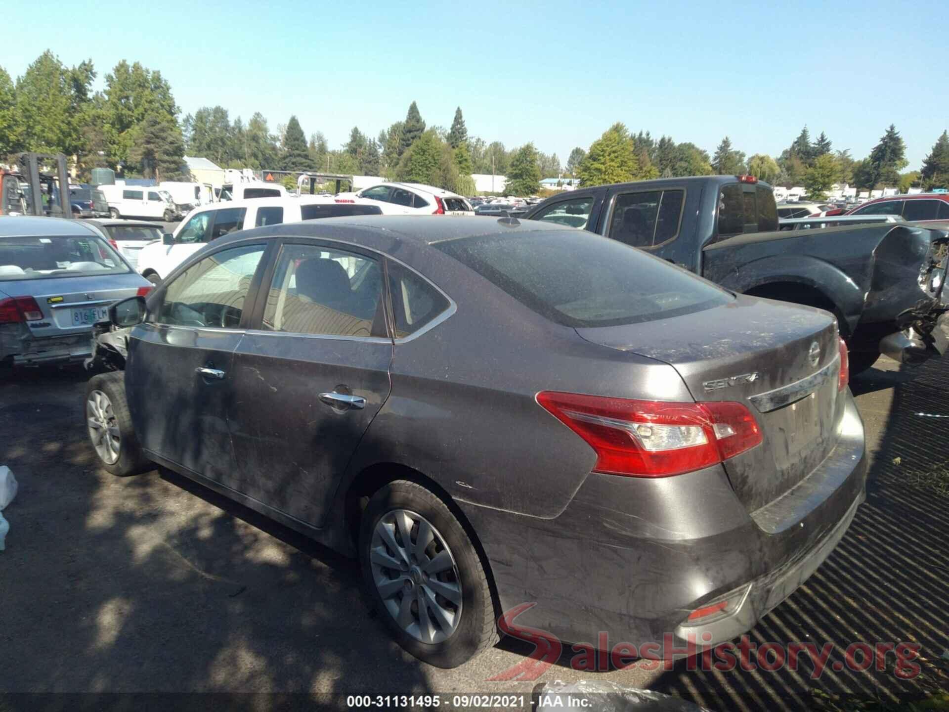 3N1AB7APXGY221515 2016 NISSAN SENTRA