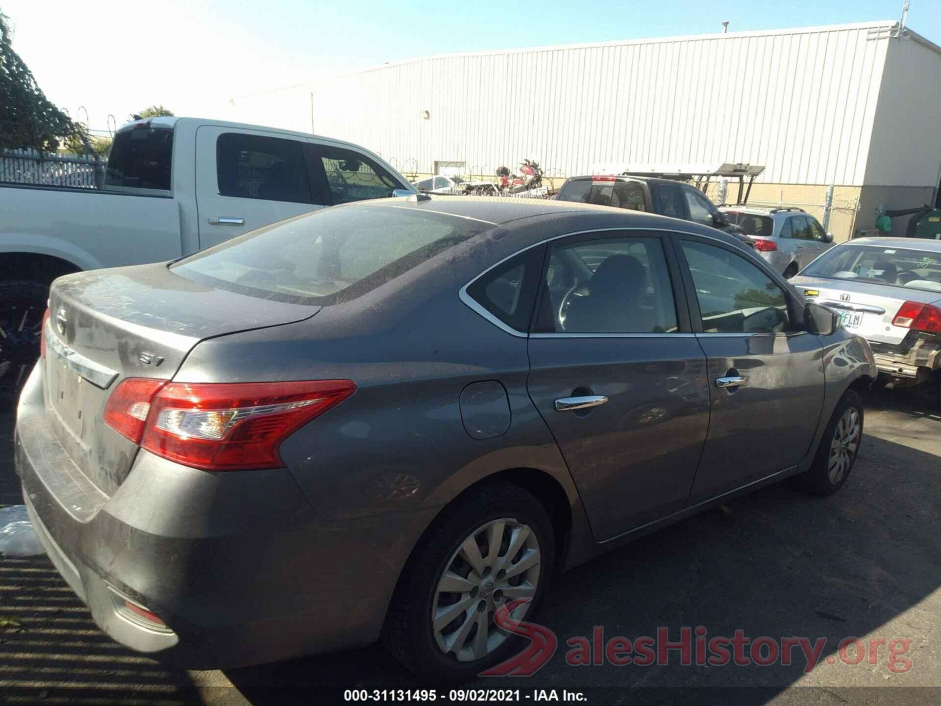 3N1AB7APXGY221515 2016 NISSAN SENTRA