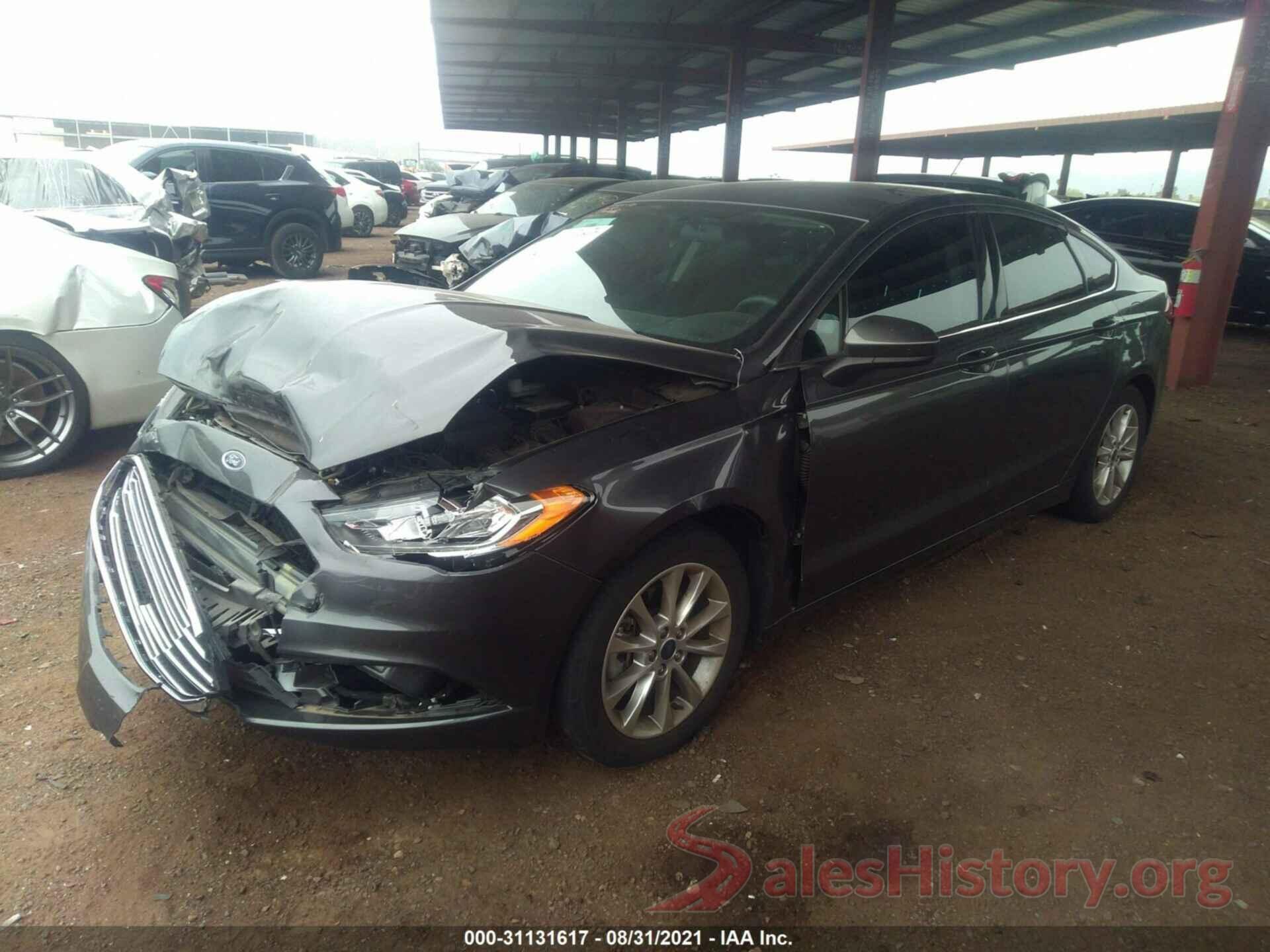 3FA6P0H73HR195567 2017 FORD FUSION