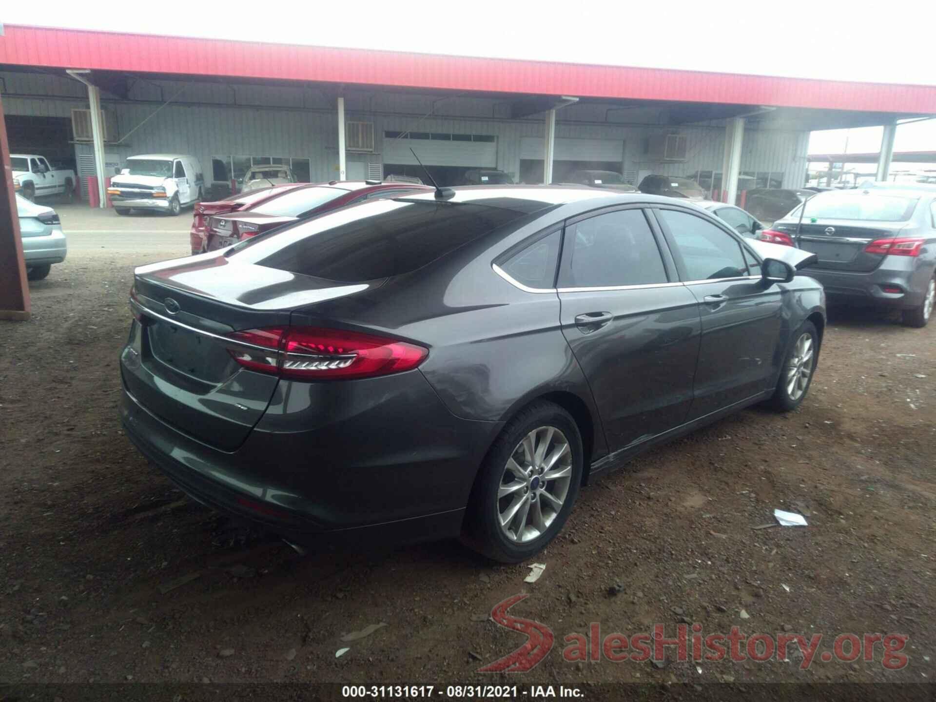 3FA6P0H73HR195567 2017 FORD FUSION