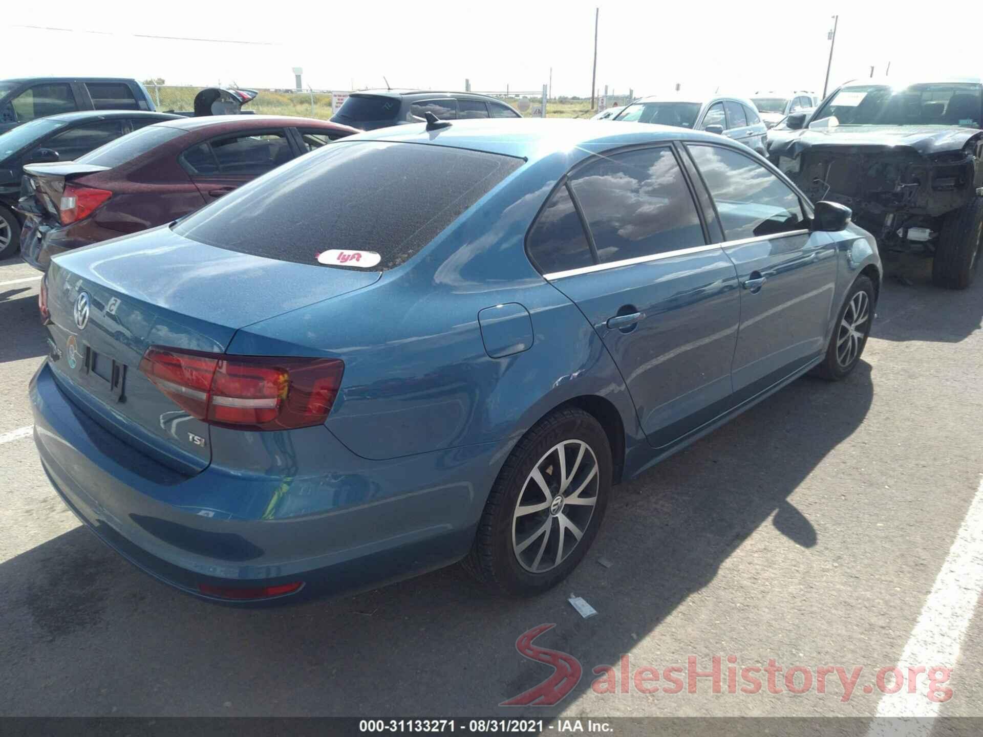 3VWDB7AJ0JM225607 2018 VOLKSWAGEN JETTA