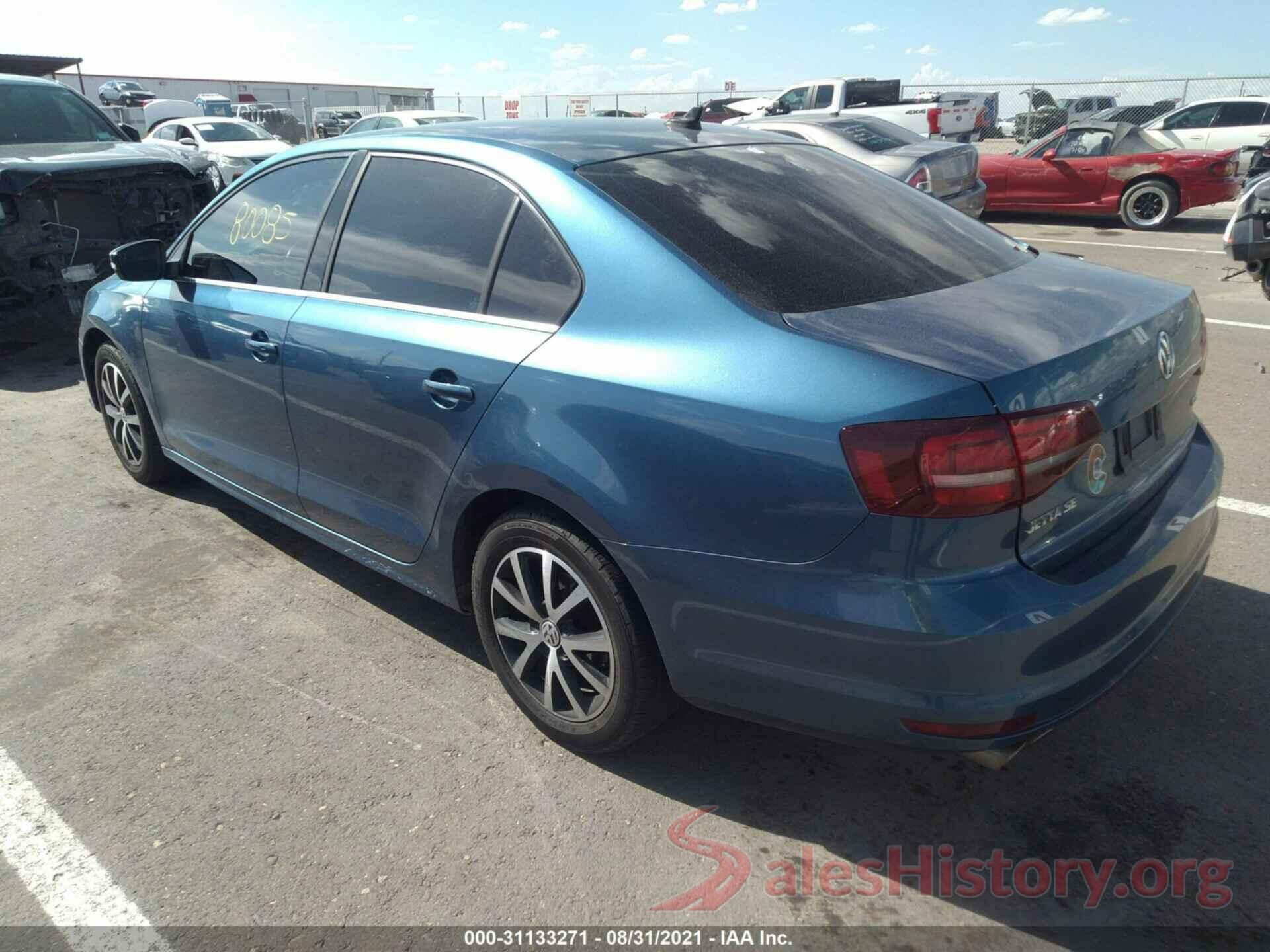 3VWDB7AJ0JM225607 2018 VOLKSWAGEN JETTA