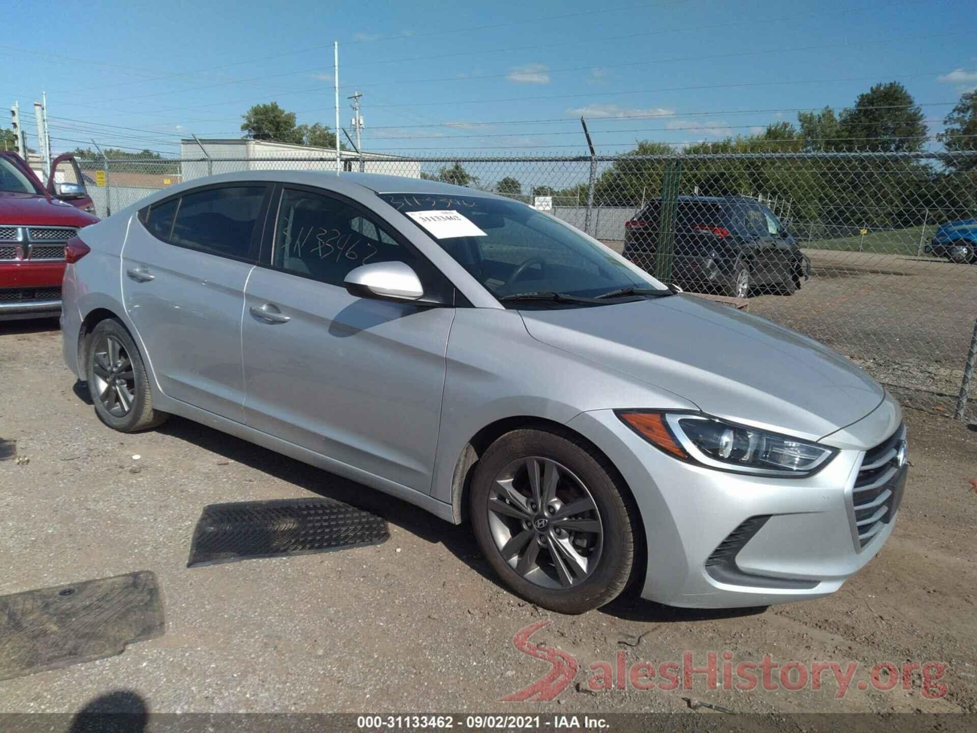 5NPD84LF2HH003742 2017 HYUNDAI ELANTRA