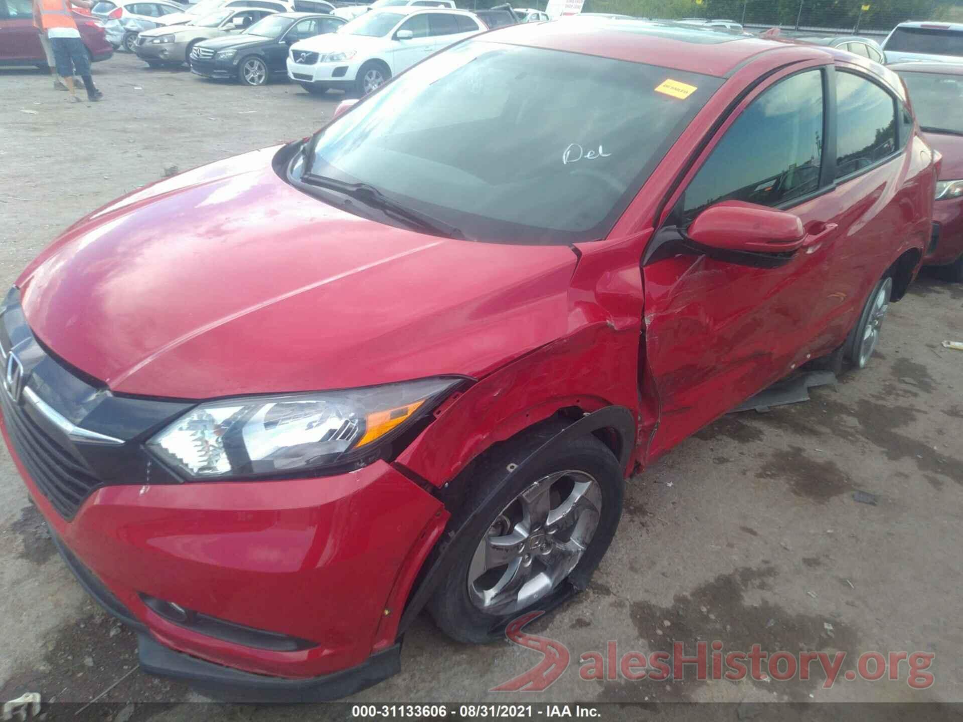 3CZRU5H55GM747653 2016 HONDA HR-V