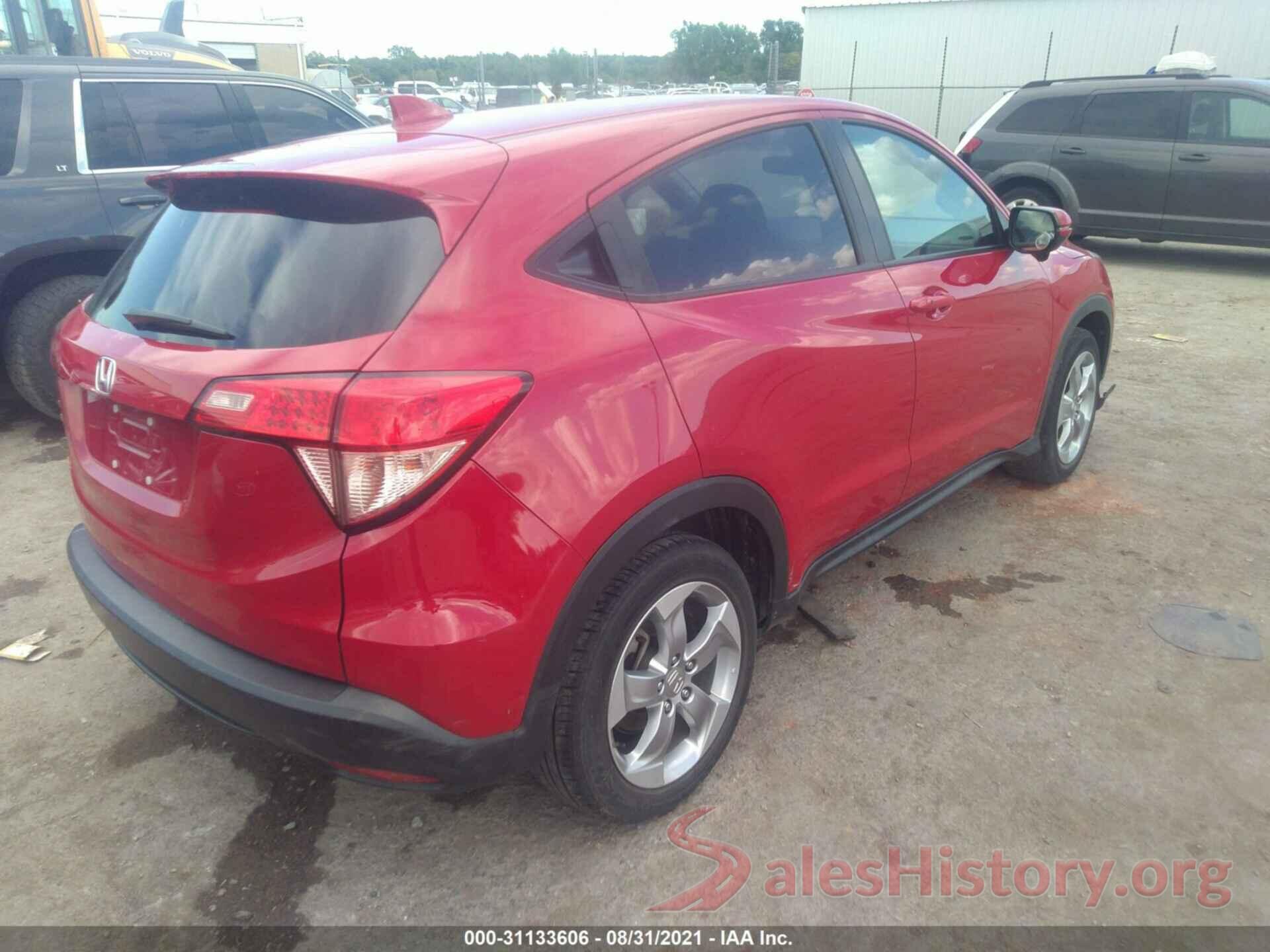 3CZRU5H55GM747653 2016 HONDA HR-V