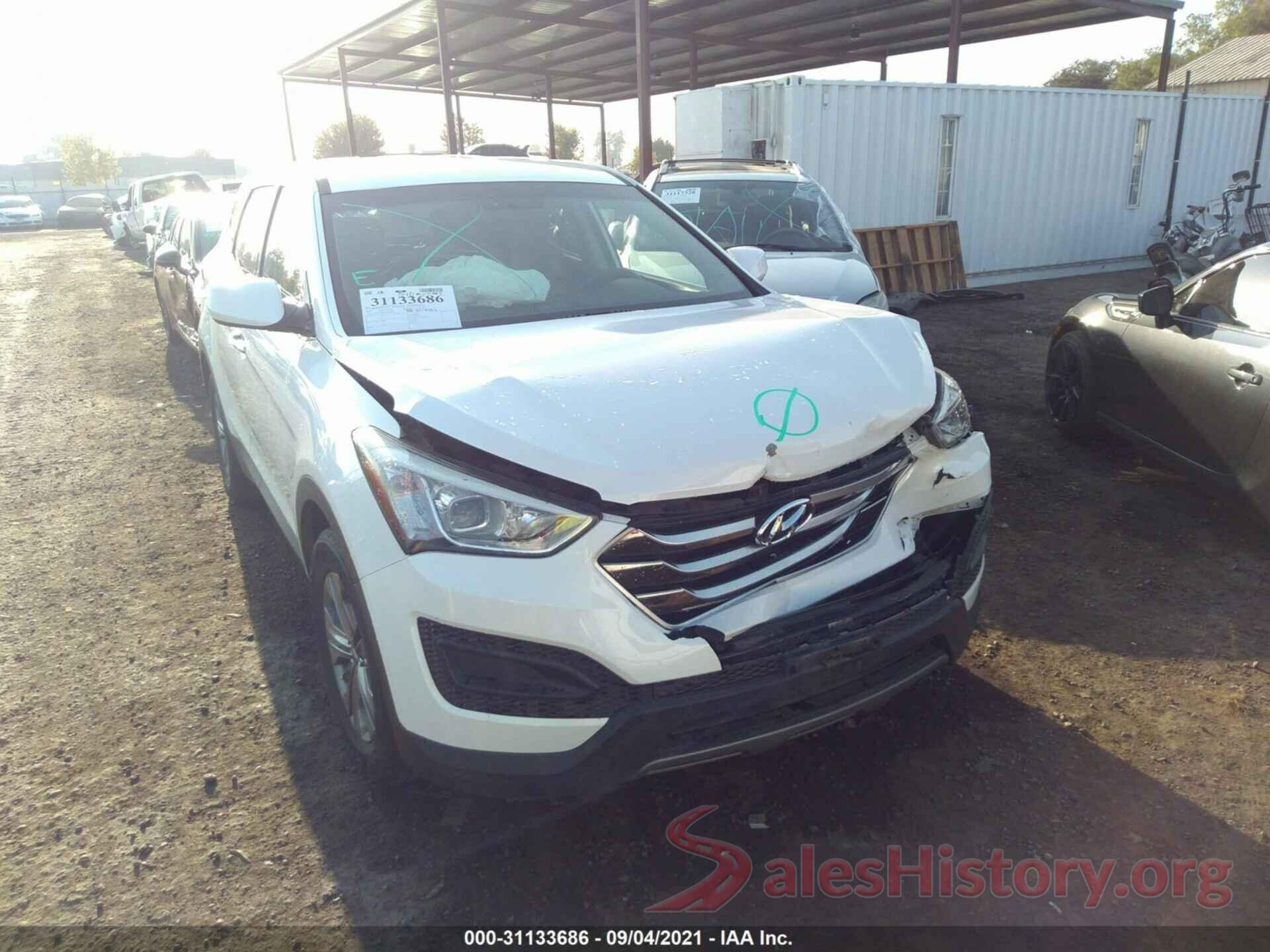 5XYZTDLB6GG344262 2016 HYUNDAI SANTA FE SPORT