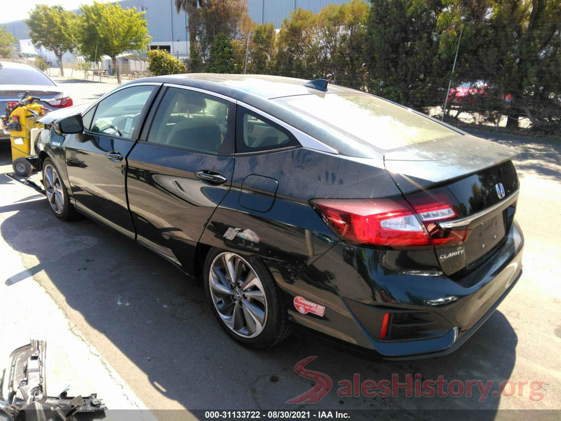 JHMZC5F18JC010267 2018 HONDA CLARITY PLUG-IN HYBRID