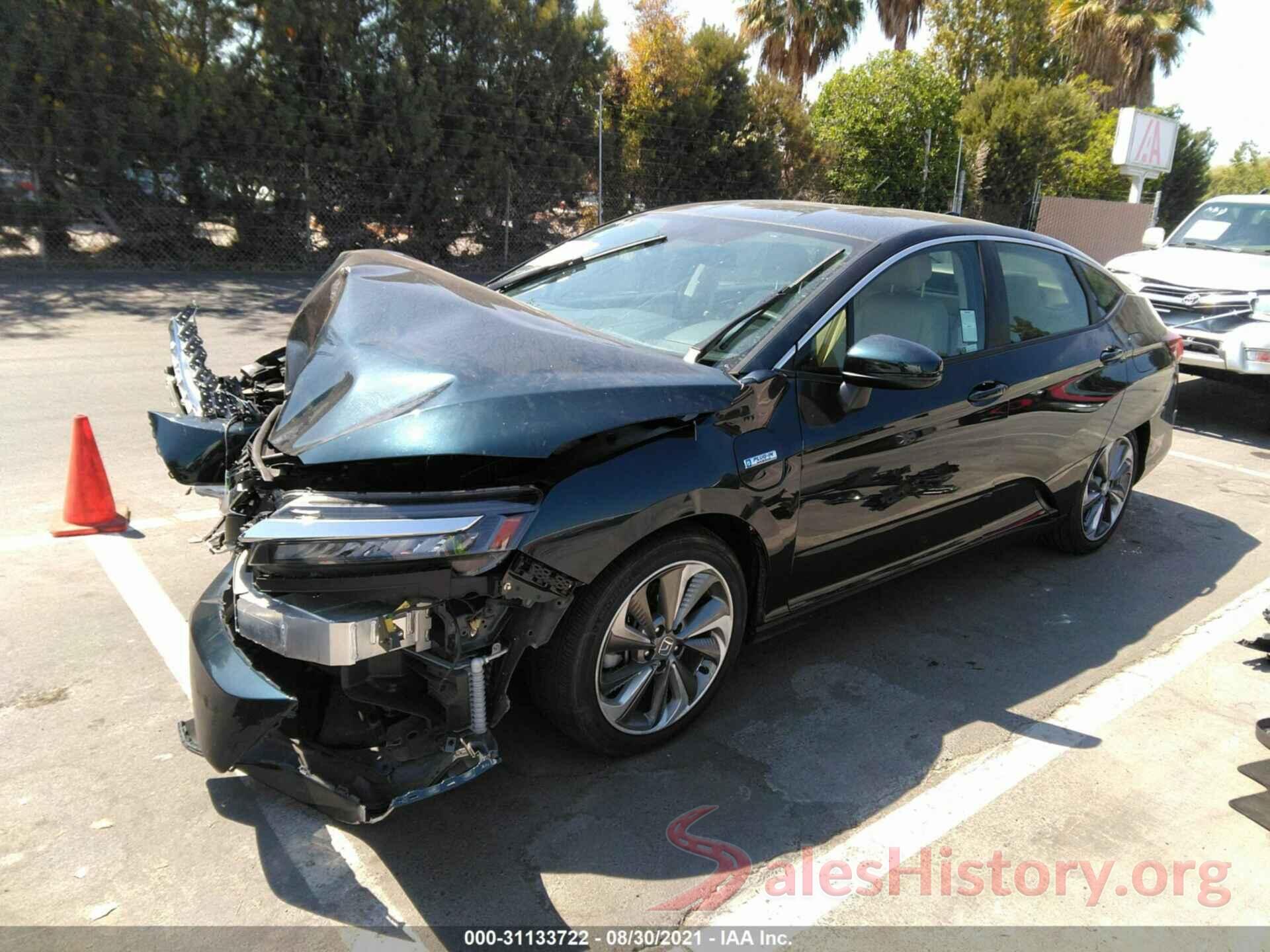 JHMZC5F18JC010267 2018 HONDA CLARITY PLUG-IN HYBRID