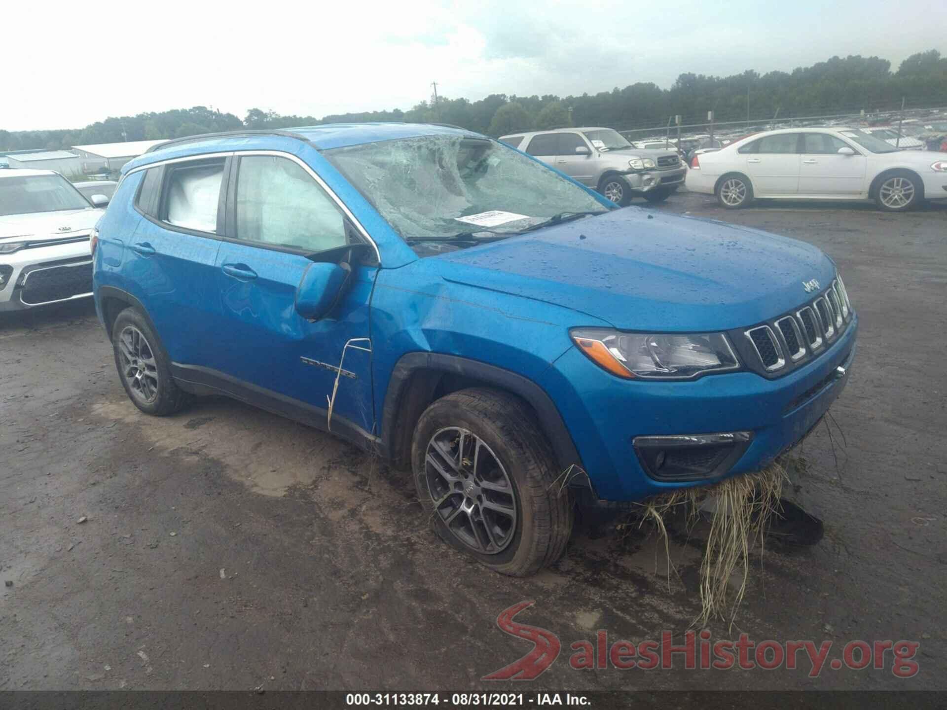 3C4NJCBB9HT629385 2017 JEEP COMPASS