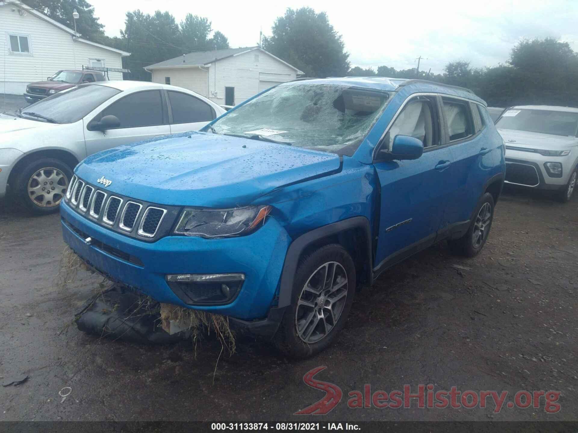 3C4NJCBB9HT629385 2017 JEEP COMPASS