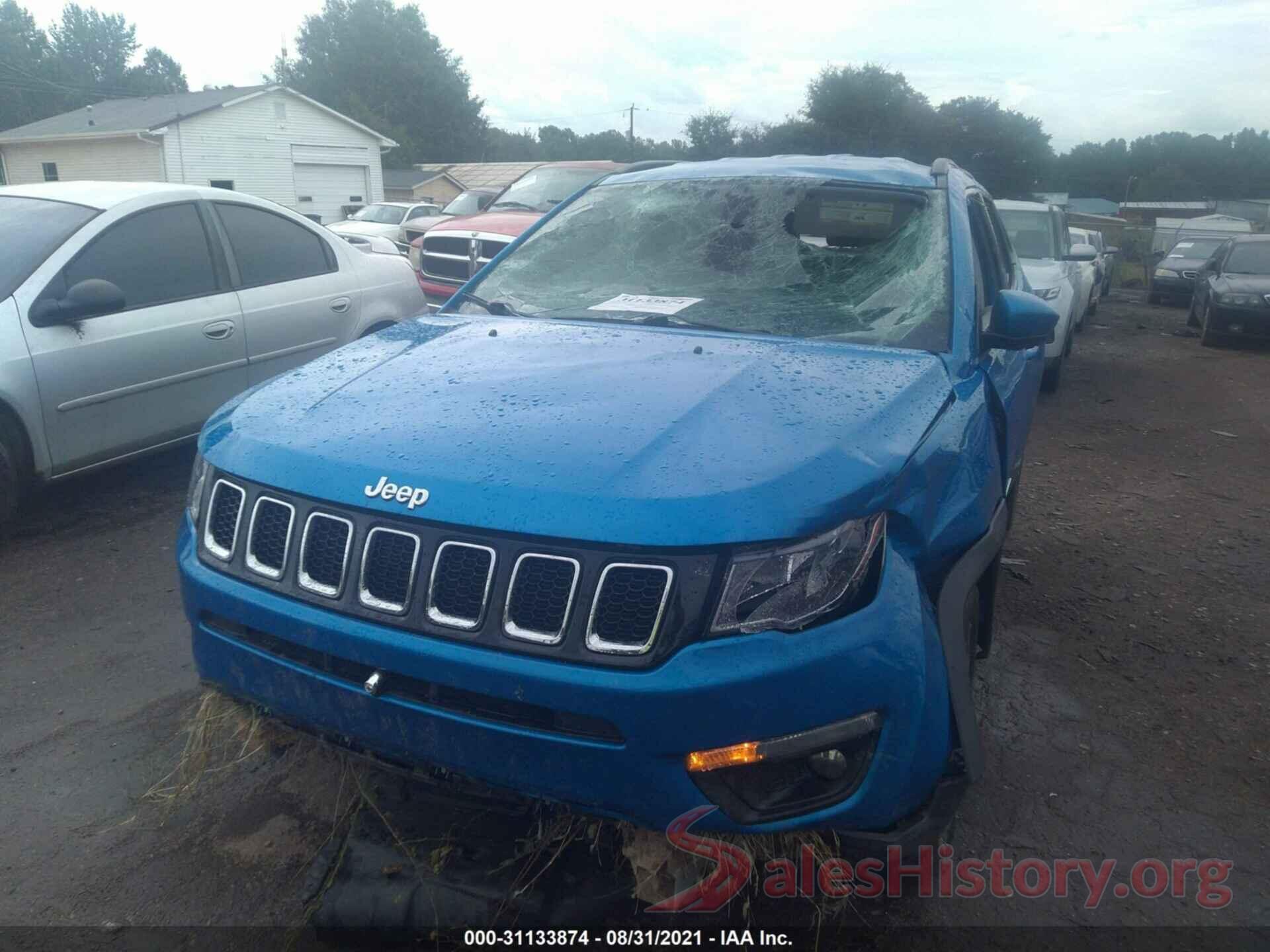 3C4NJCBB9HT629385 2017 JEEP COMPASS