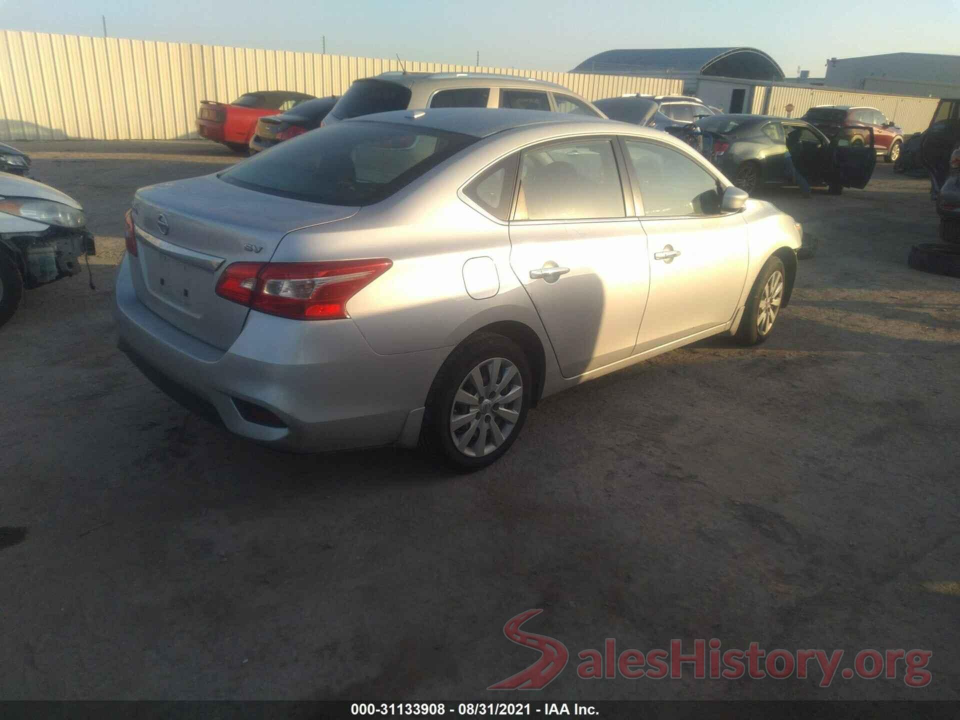 3N1AB7AP9GY296304 2016 NISSAN SENTRA