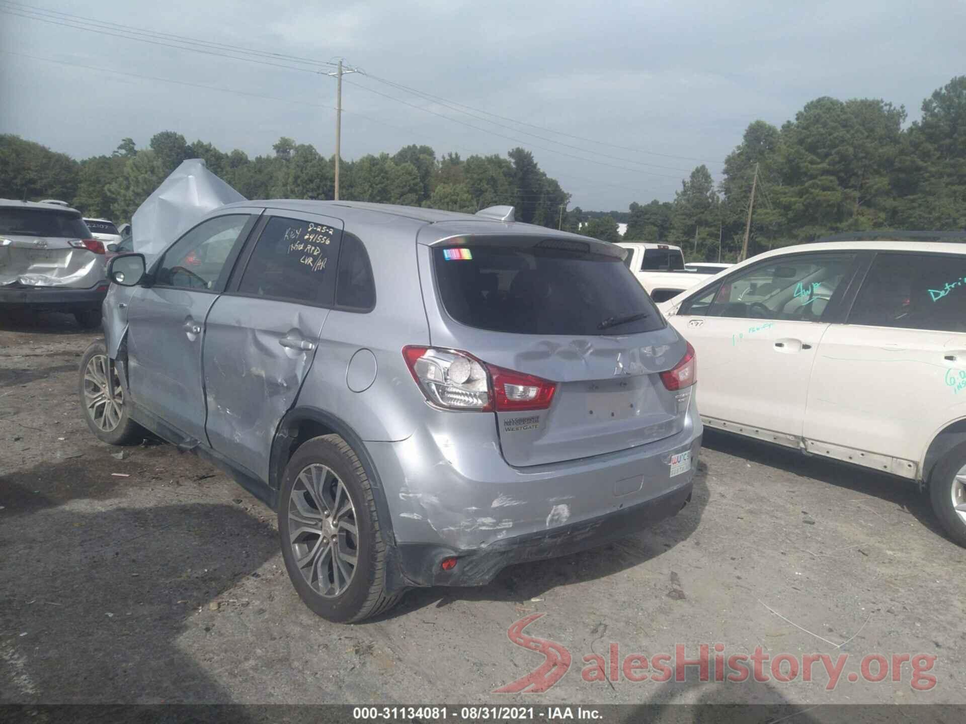 JA4AP3AU5HZ006302 2017 MITSUBISHI OUTLANDER SPORT