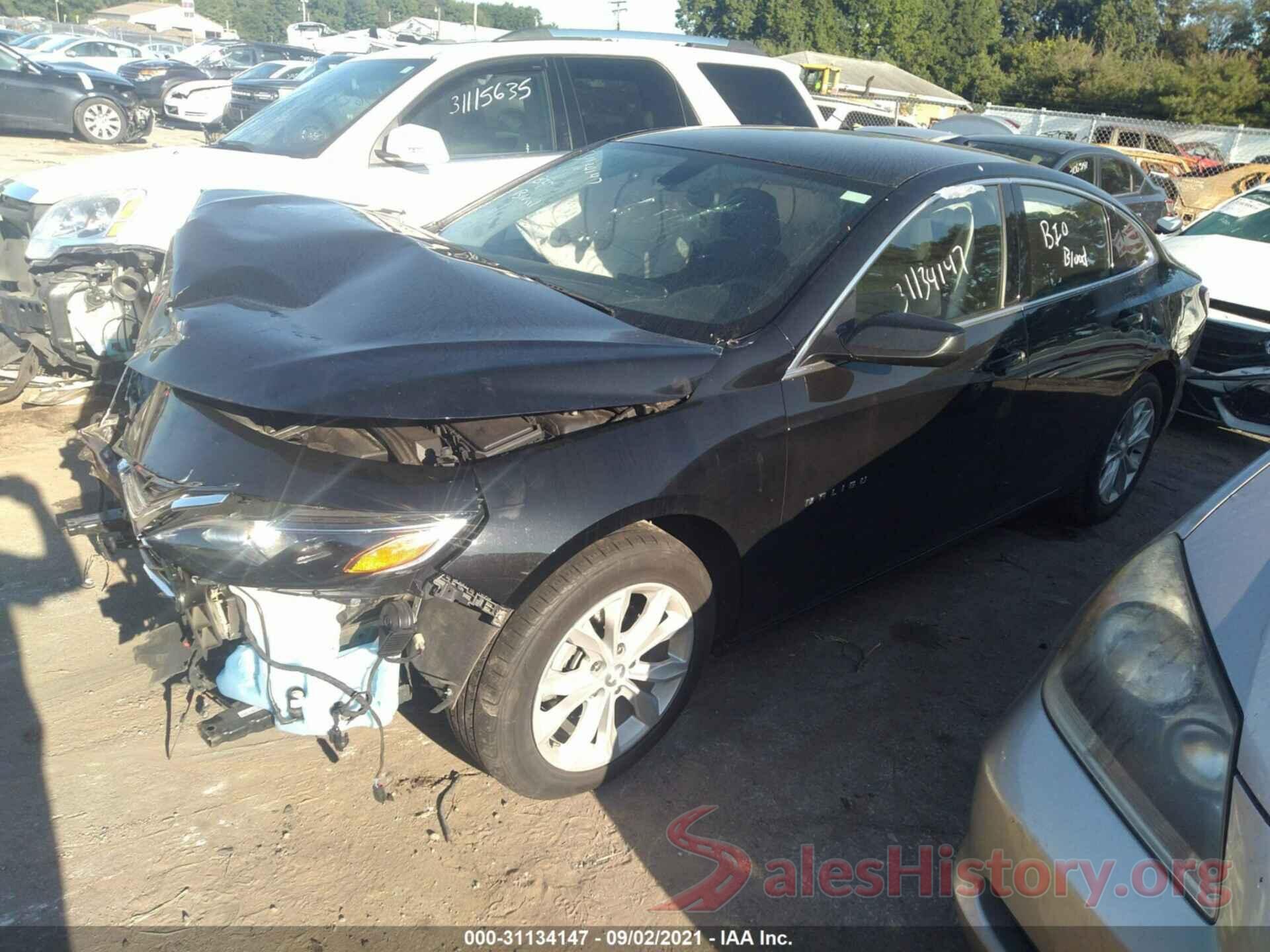 1G1ZD5ST0KF153924 2019 CHEVROLET MALIBU