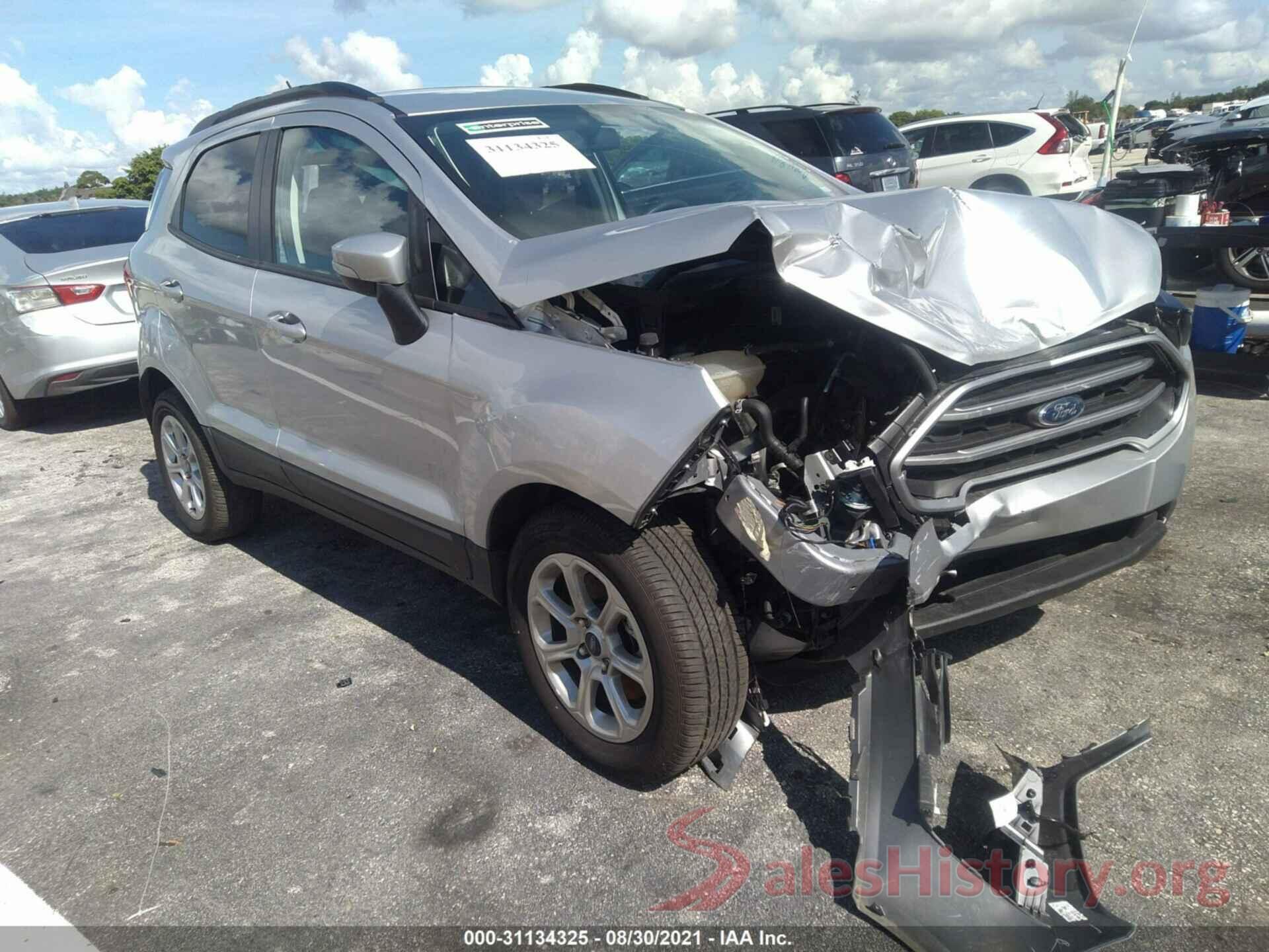 MAJ3S2GE6MC402264 2021 FORD ECOSPORT